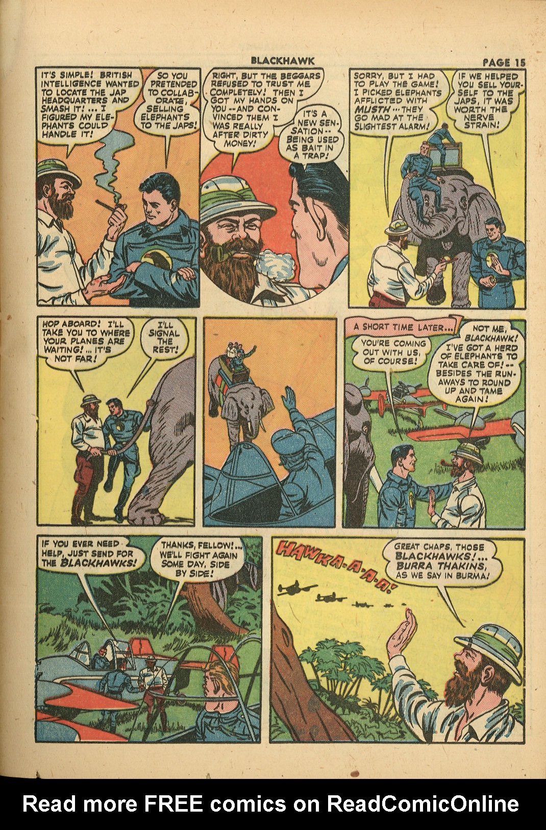 Read online Blackhawk (1957) comic -  Issue #9 - 17