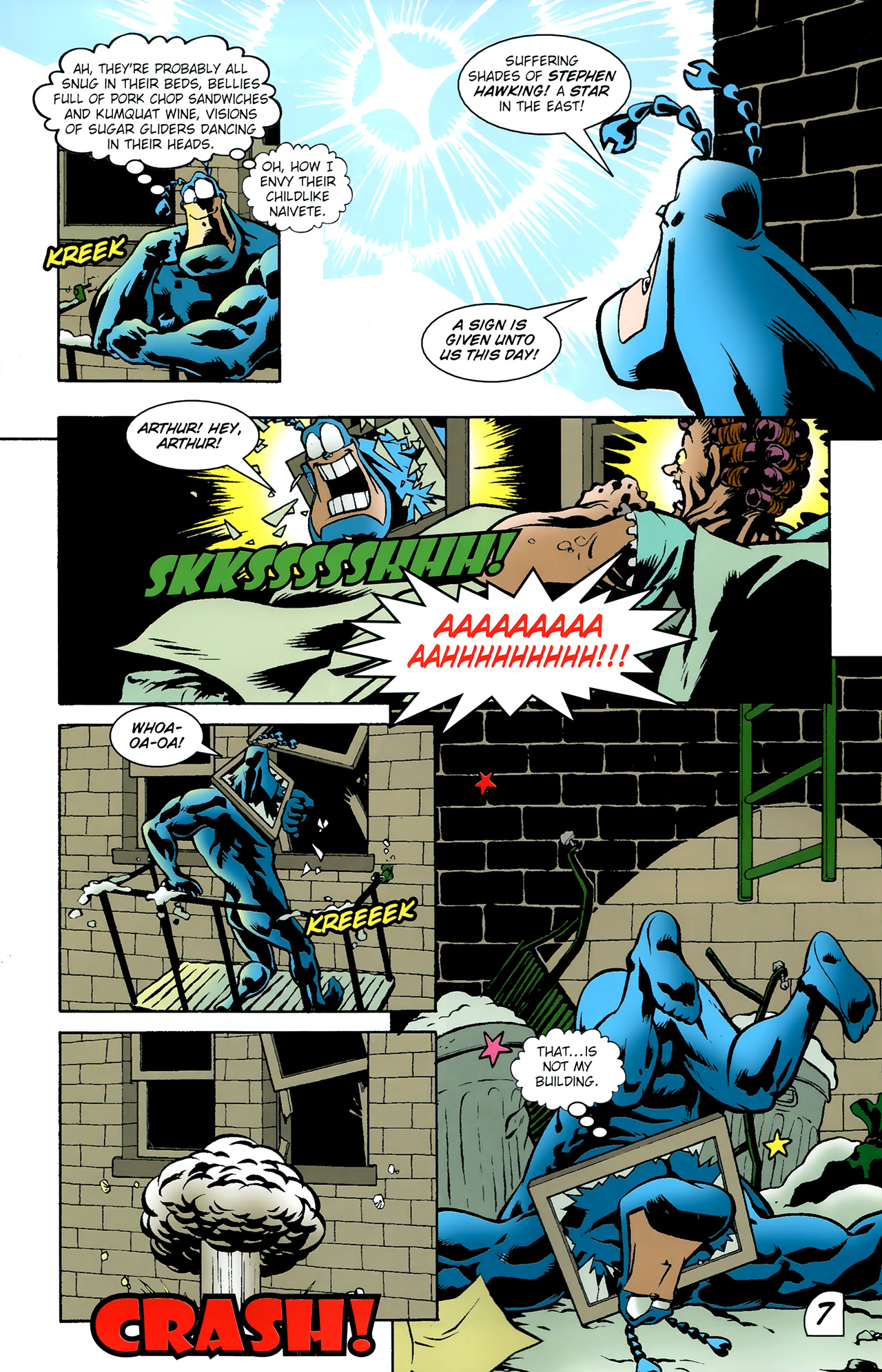 Read online The Tick New Series comic -  Issue #7 - 9