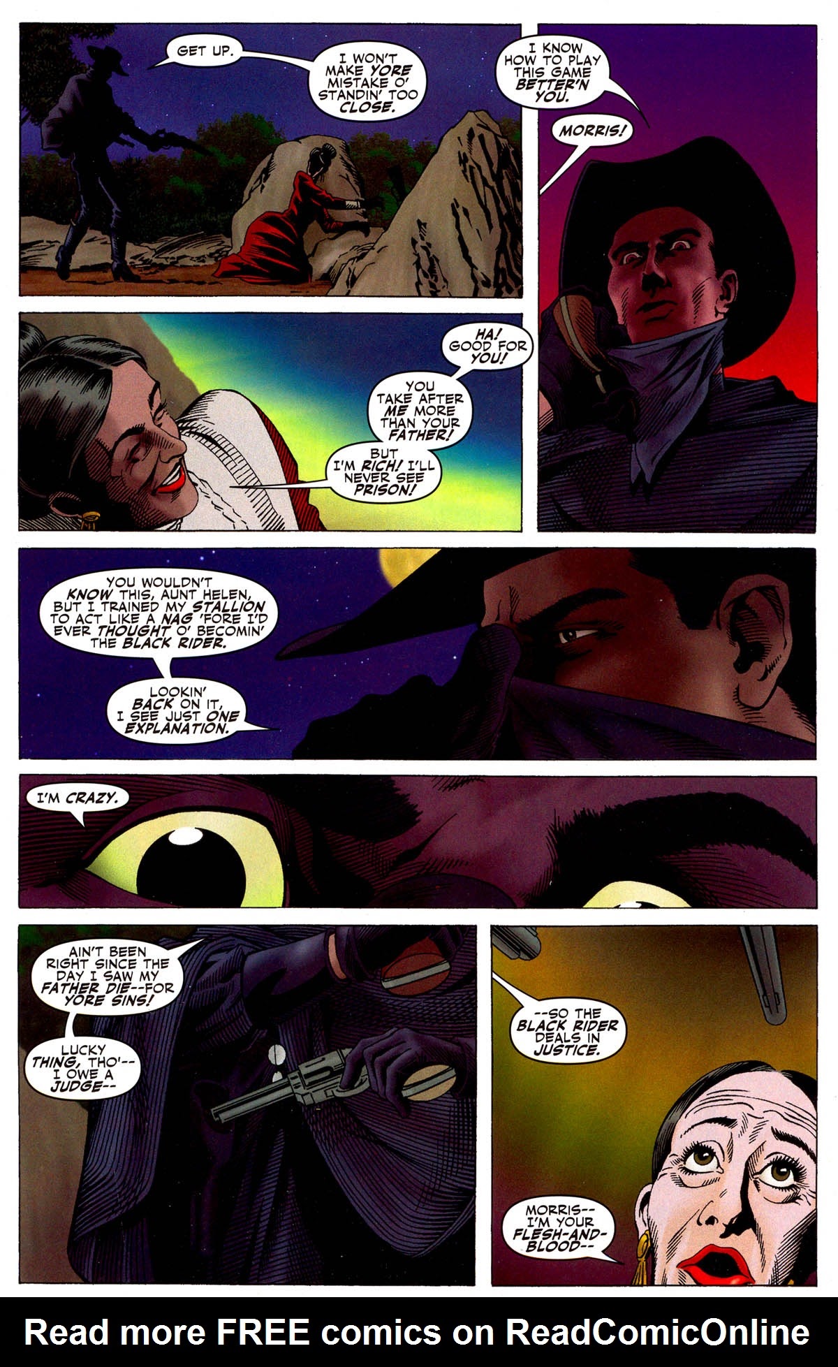 Read online Marvel Western: Strange Westerns Starring the Black Rider comic -  Issue # Full - 27