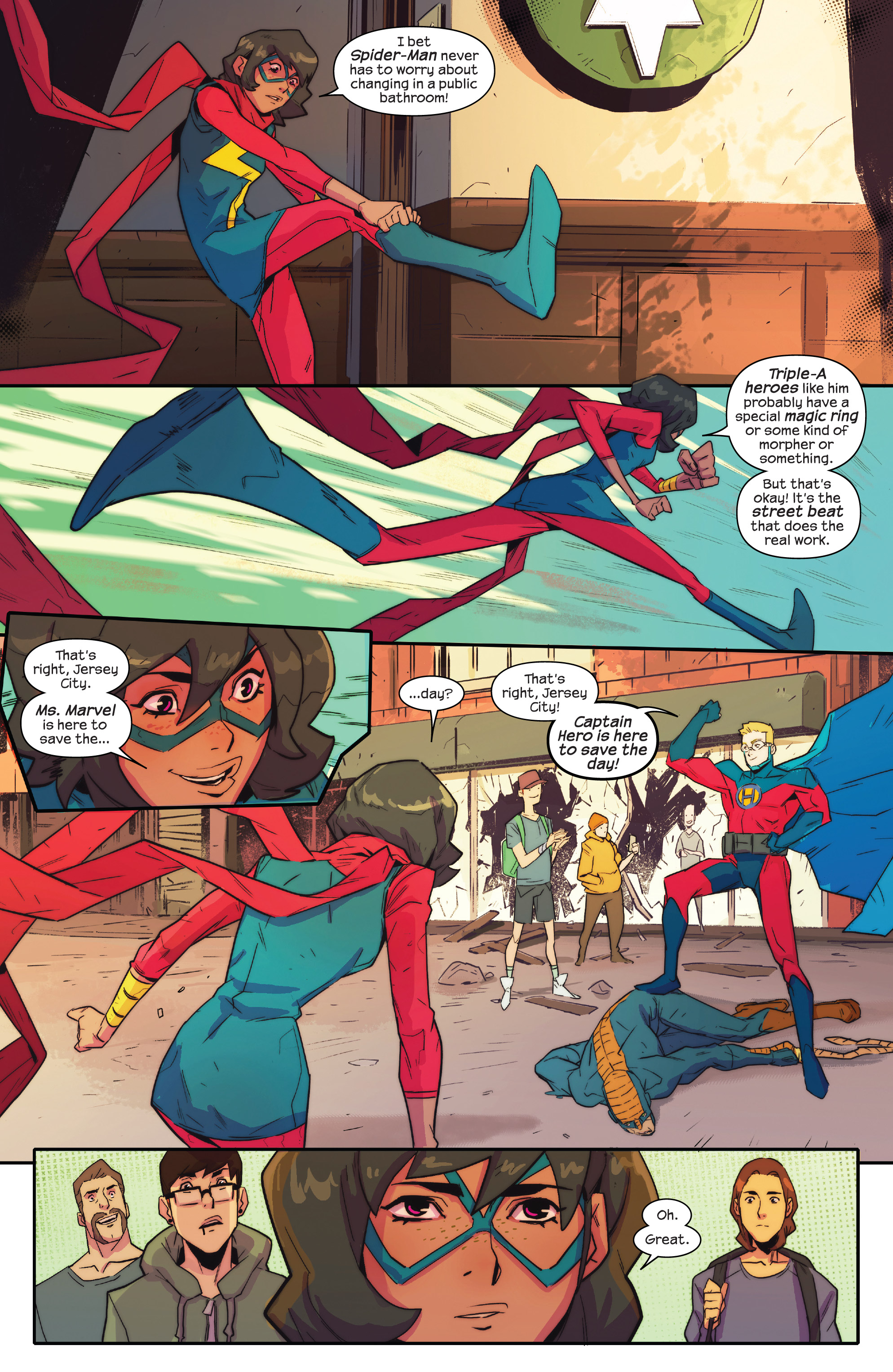 Read online Magnificent Ms. Marvel comic -  Issue # Annual 1 - 9