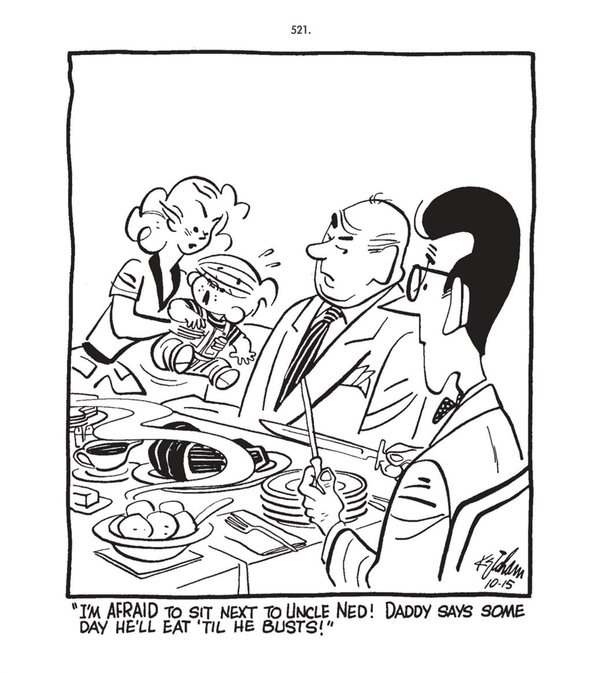 Read online Hank Ketcham's Complete Dennis the Menace comic -  Issue # TPB 1 (Part 6) - 49