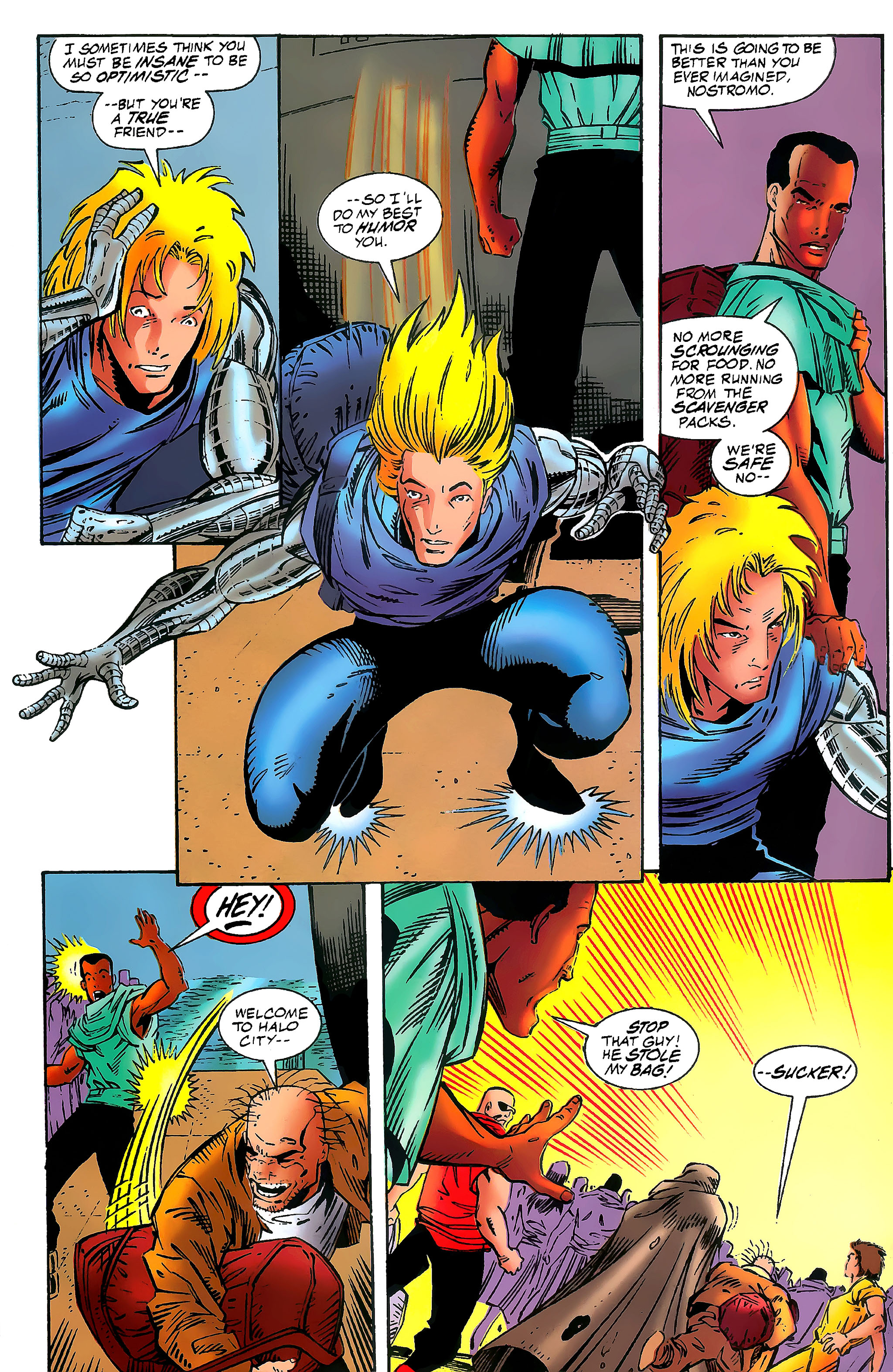 Read online X-Men 2099 comic -  Issue #30 - 7