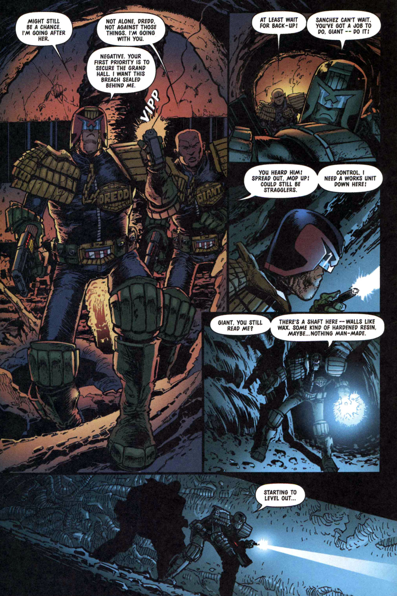 Read online Judge Dredd Vs. Aliens:  Incubus comic -  Issue #3 - 30