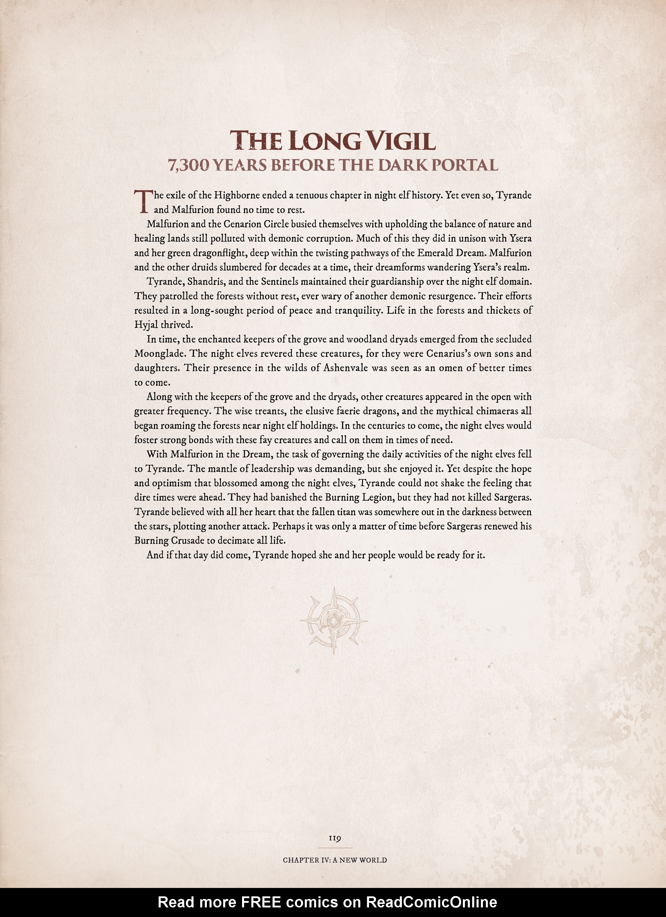 Read online World of Warcraft Chronicle Vol. 1 comic -  Issue # Full - 113