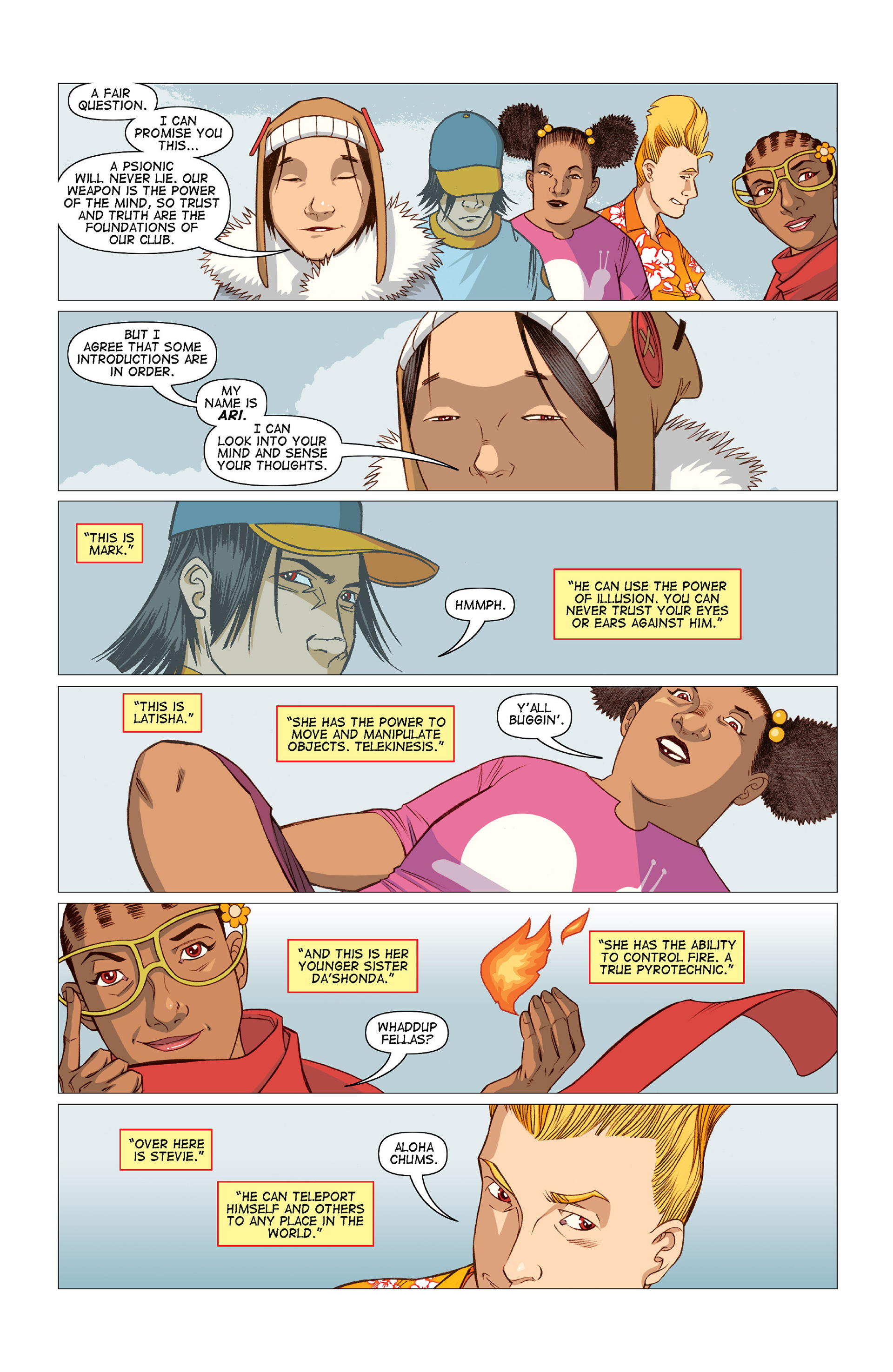 Read online Five Weapons comic -  Issue #10 - 4
