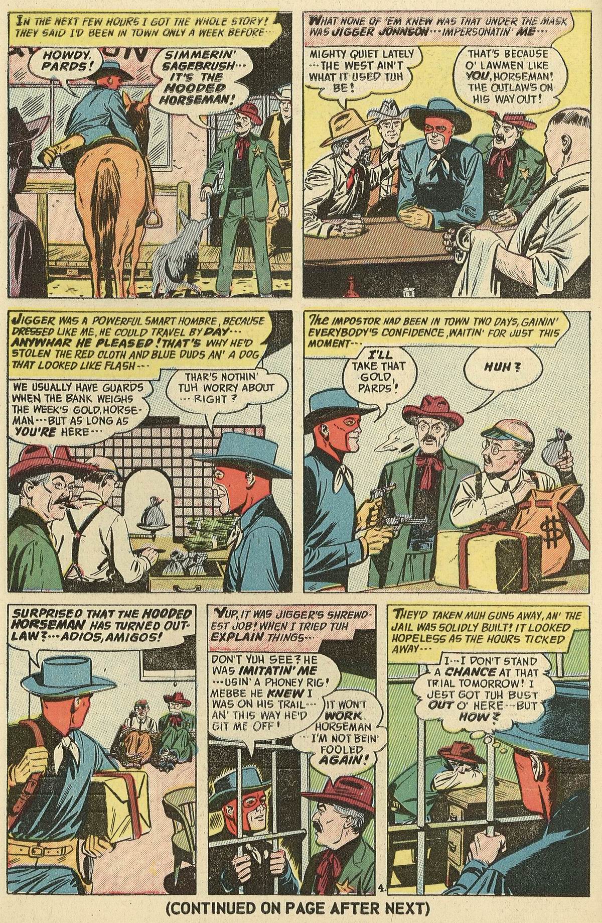 Read online Hooded Horseman comic -  Issue #31 - 6