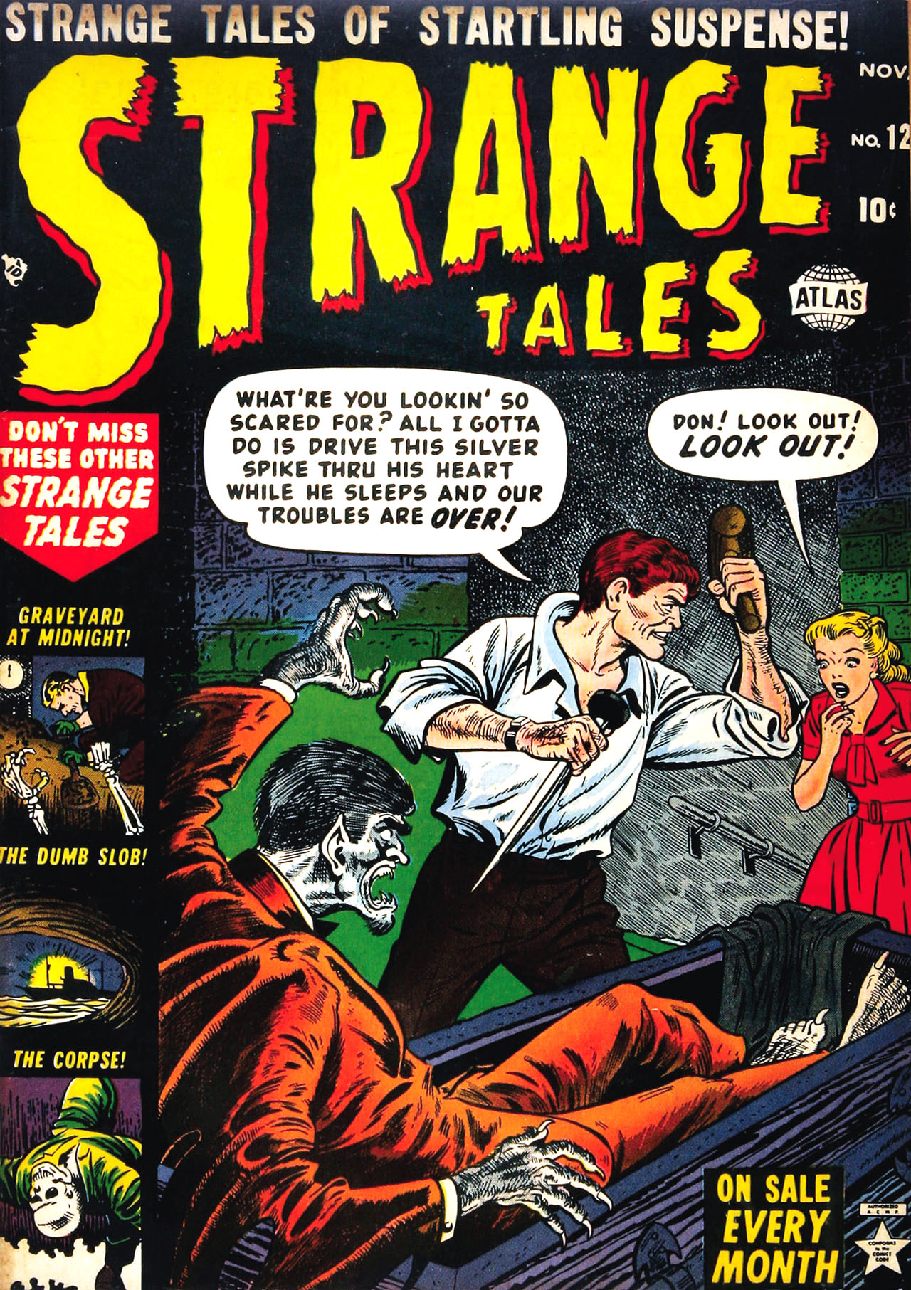 Read online Strange Tales (1951) comic -  Issue #12 - 1