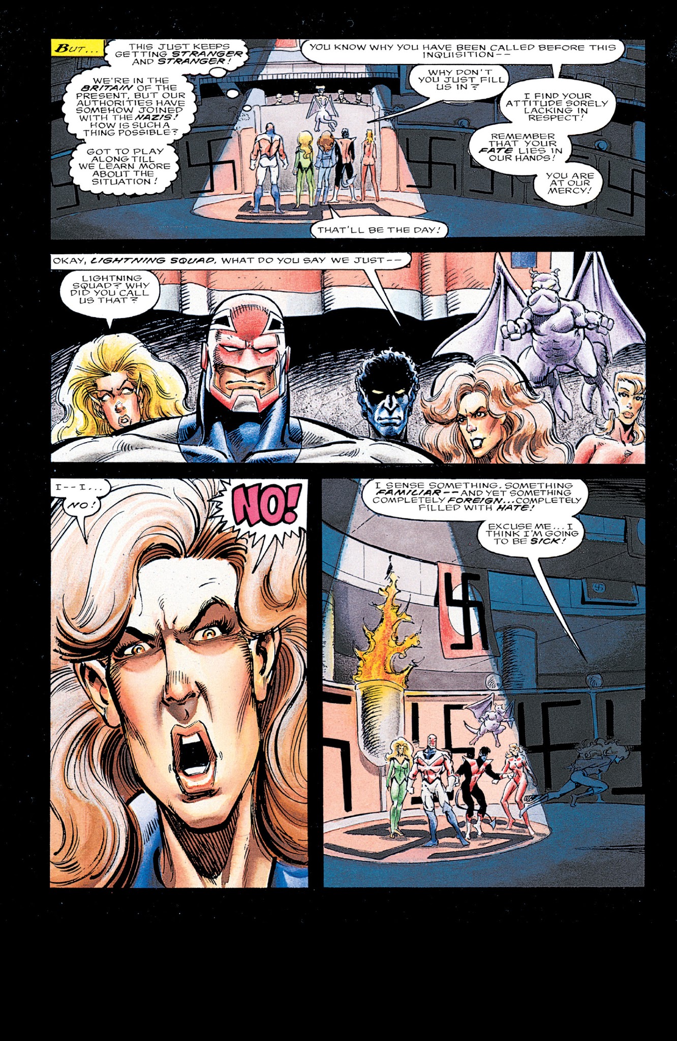 Read online Excalibur: Weird War III comic -  Issue # TPB - 18