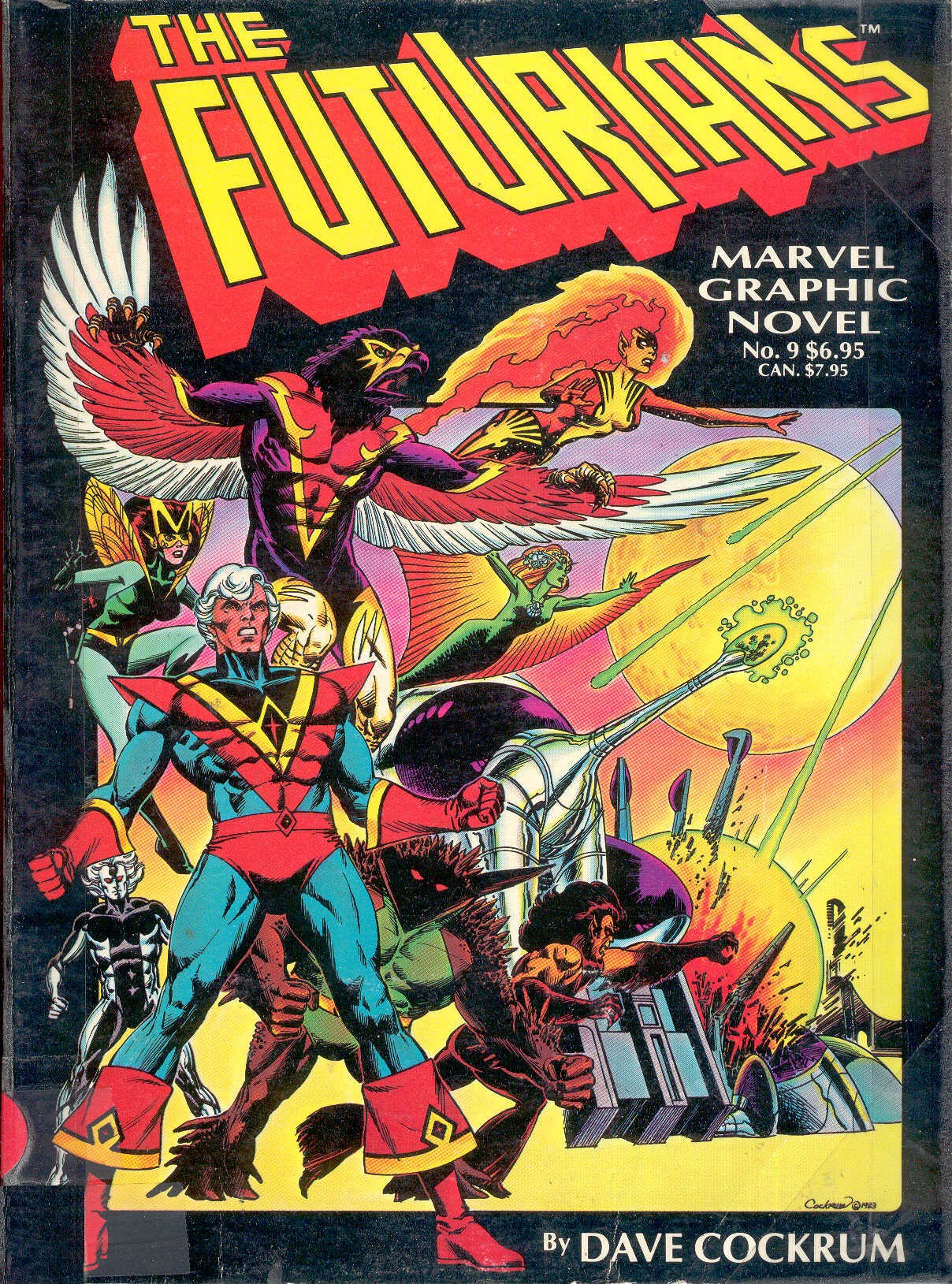 Read online Marvel Graphic Novel comic -  Issue #9 - The Futurians - 1