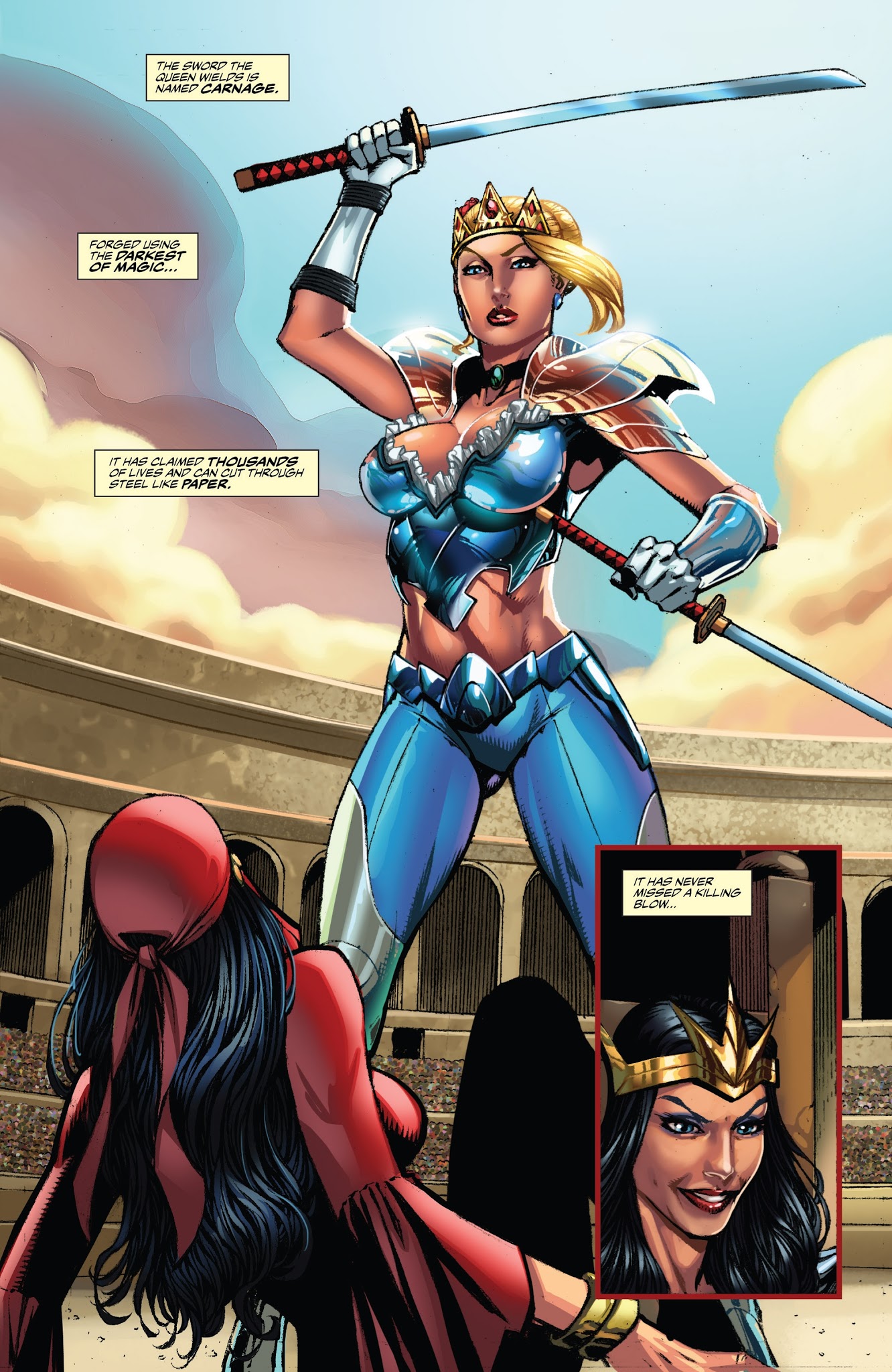 Read online Grimm Fairy Tales: Tarot comic -  Issue #3 - 5