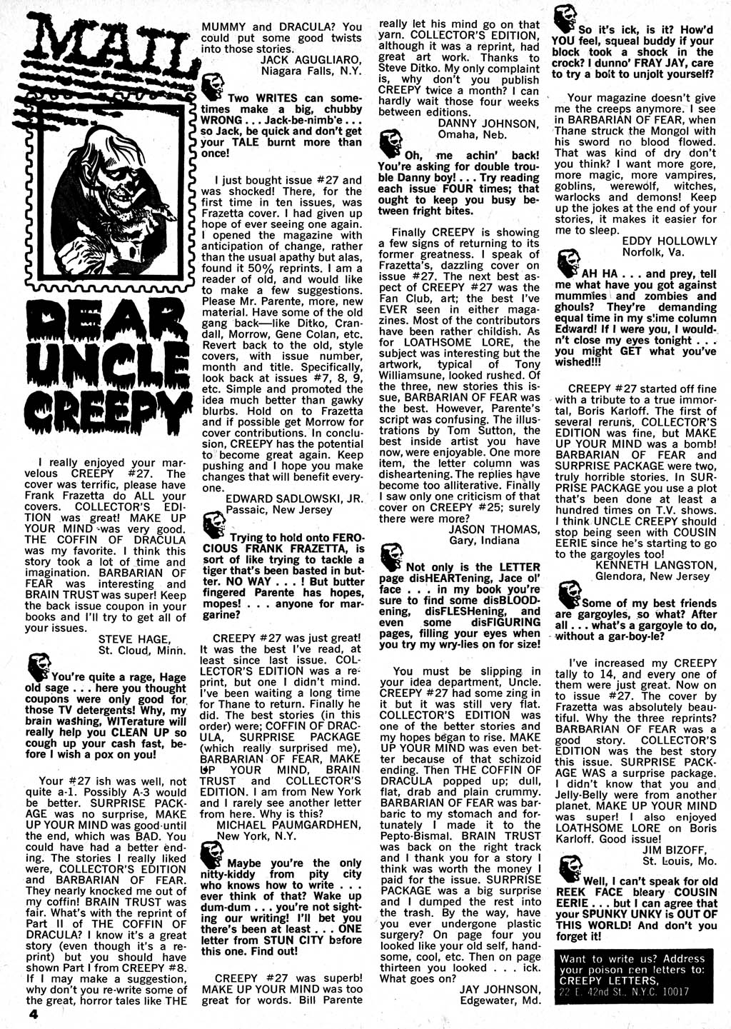 Read online Creepy (1964) comic -  Issue #29 - 5