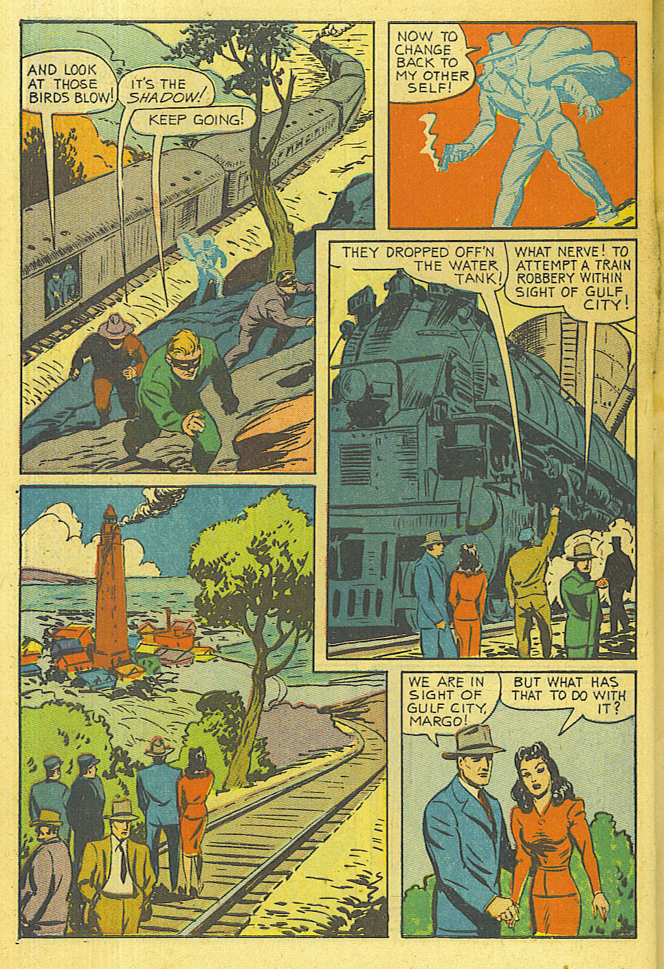 Read online Shadow Comics comic -  Issue #52 - 45