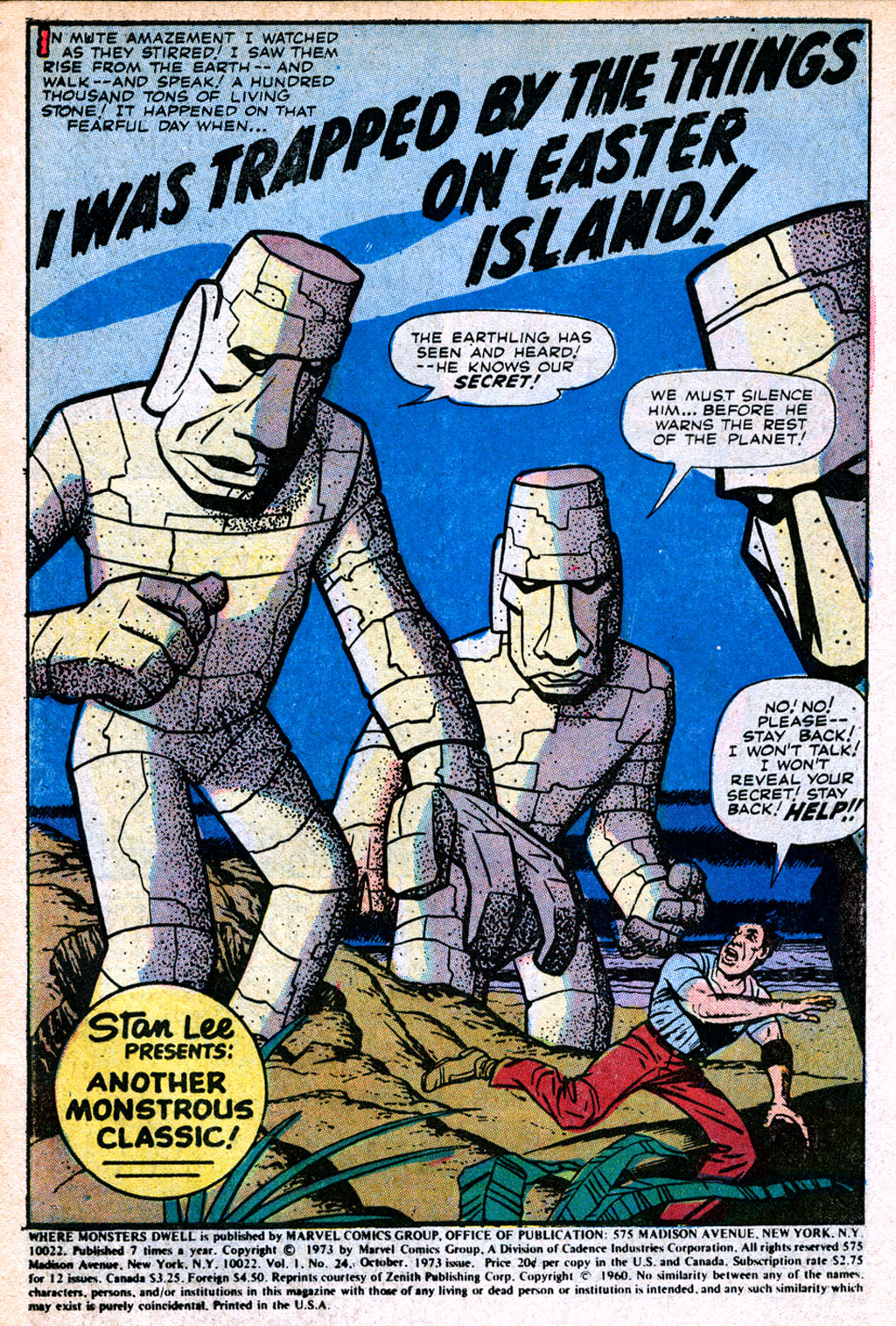 Read online Where Monsters Dwell (1970) comic -  Issue #24 - 3