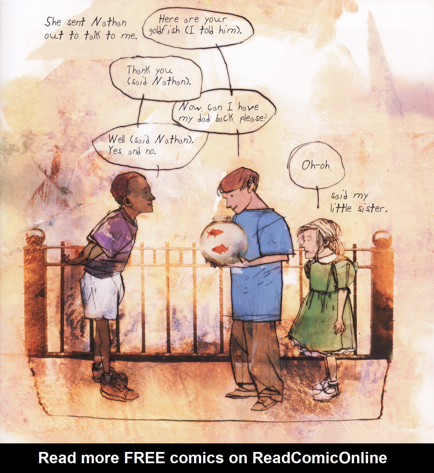 Read online The Day I Swapped My Dad For Two Goldfish comic -  Issue # Full - 24