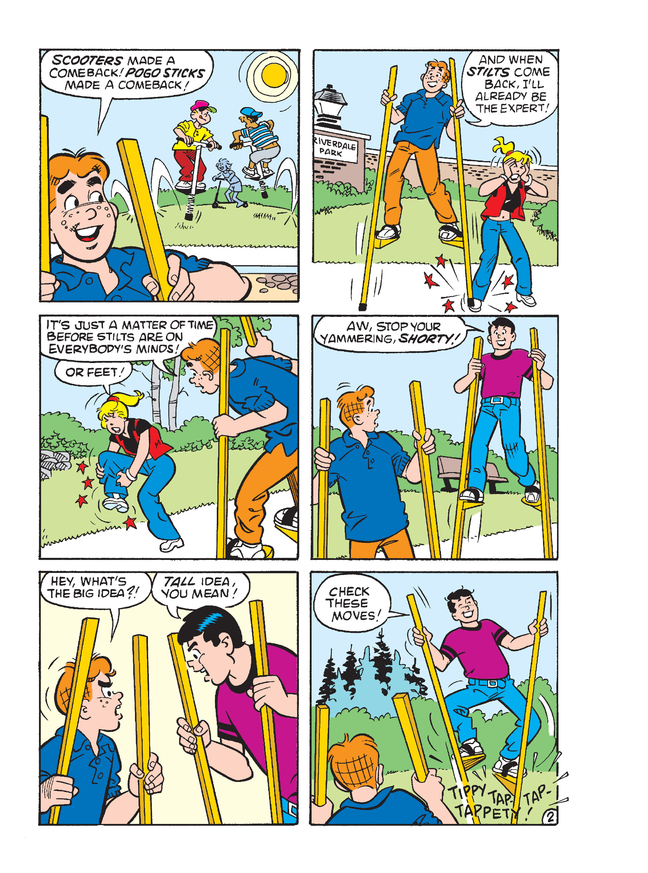 Read online Archie's Funhouse Double Digest comic -  Issue #15 - 204