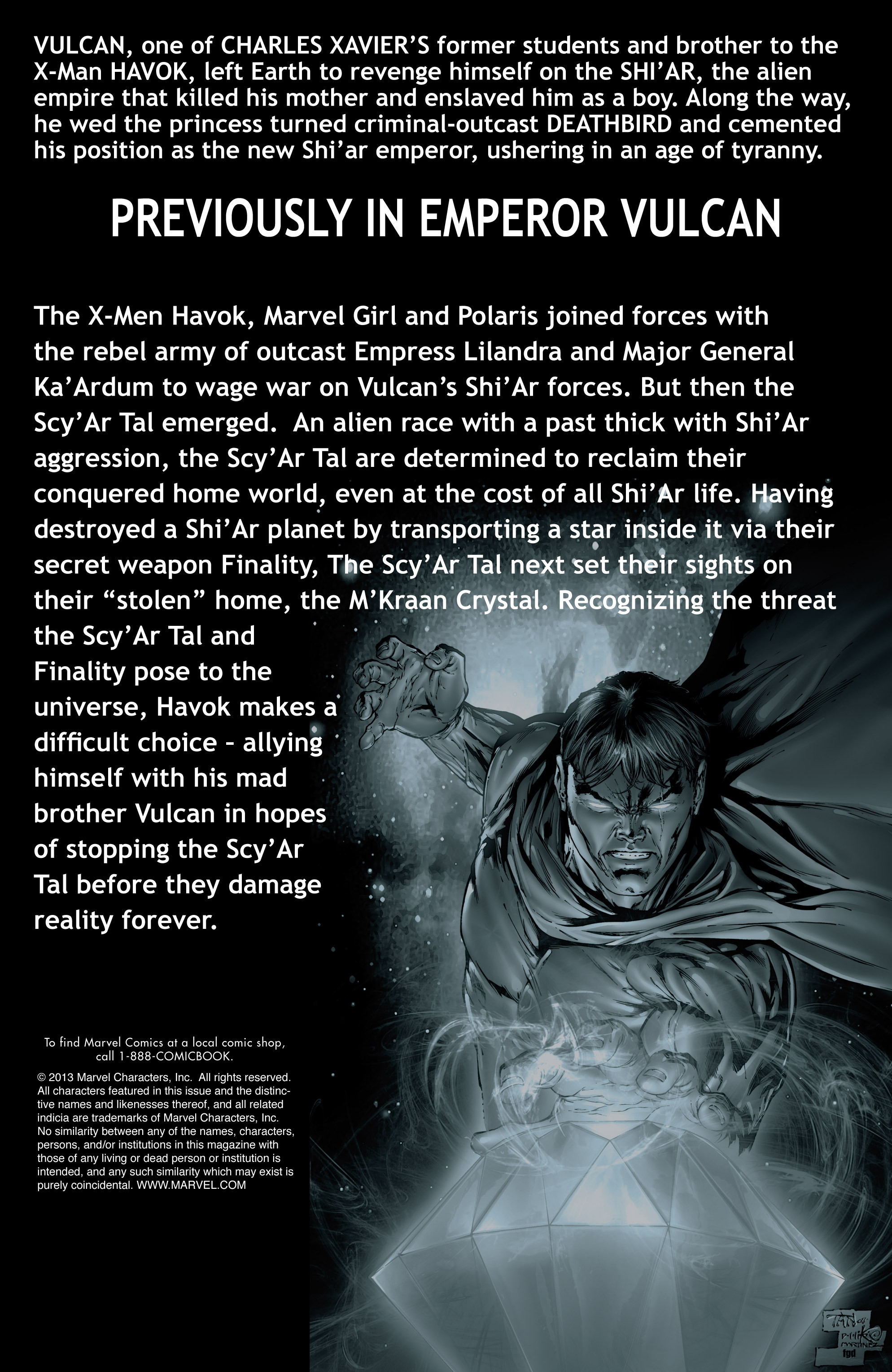 Read online X-Men: Emperor Vulcan comic -  Issue #4 - 2