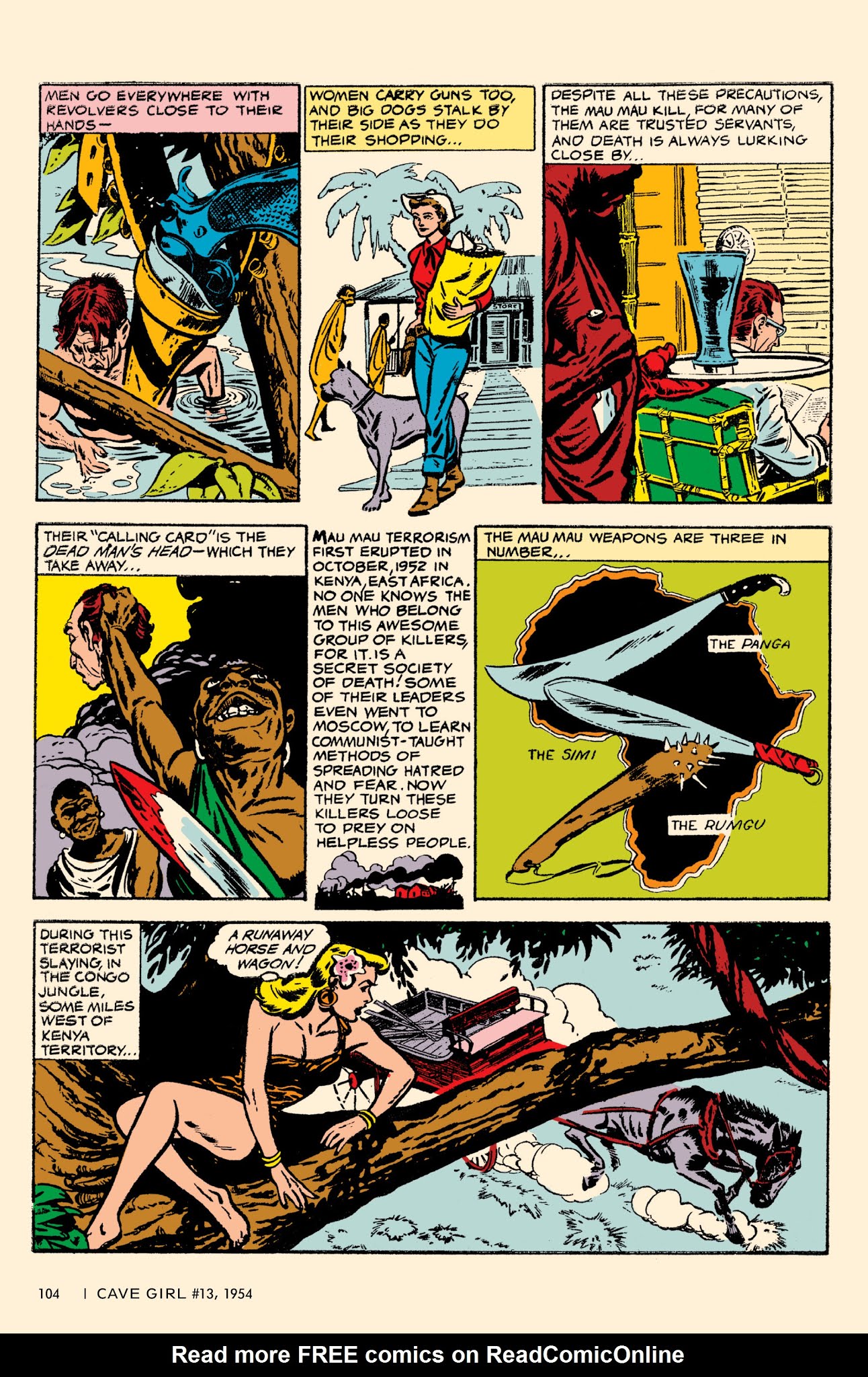 Read online Bob Powell's Complete Cave Girl comic -  Issue # TPB (Part 2) - 5