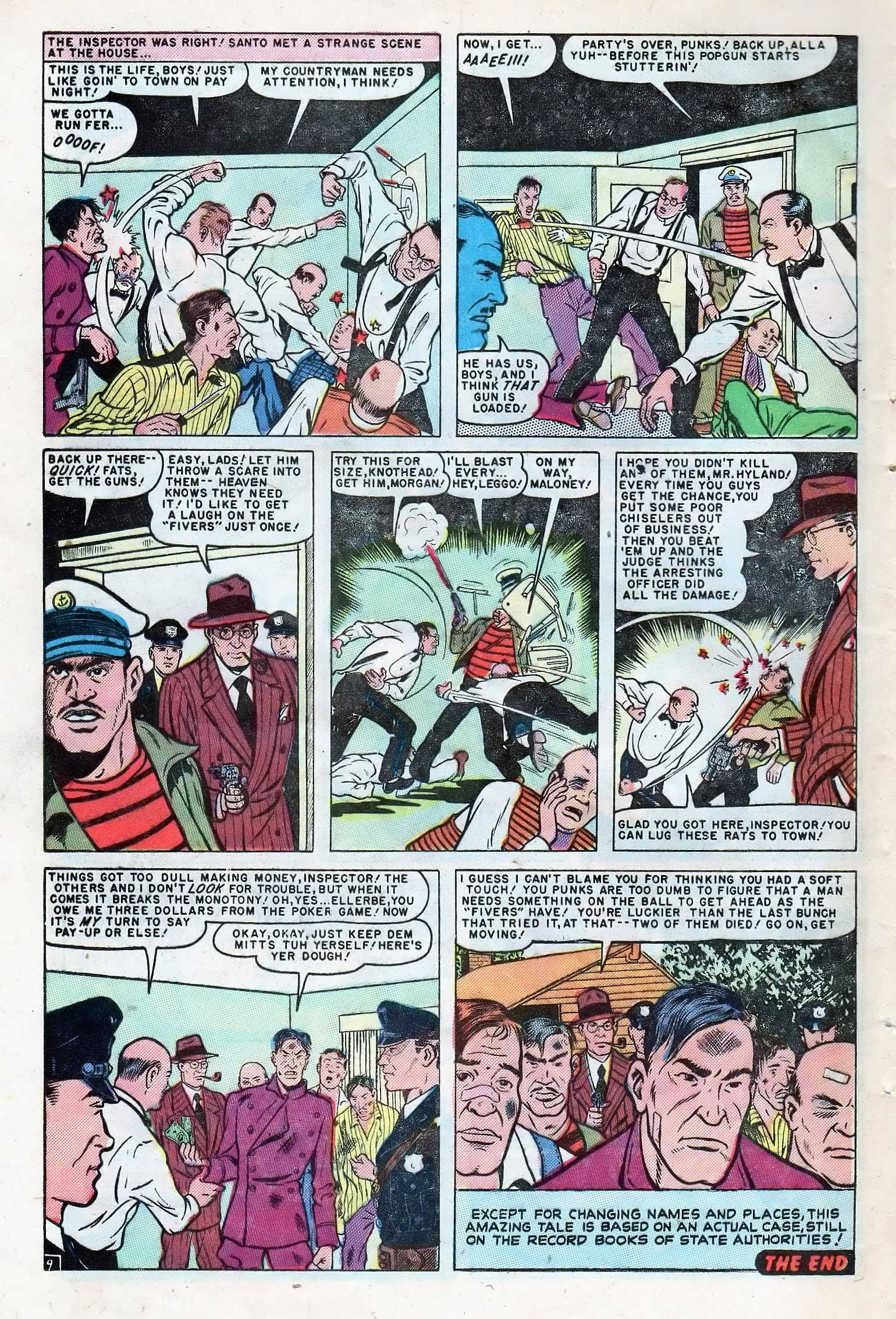 Read online Crime Cases Comics (1950) comic -  Issue #24 - 40