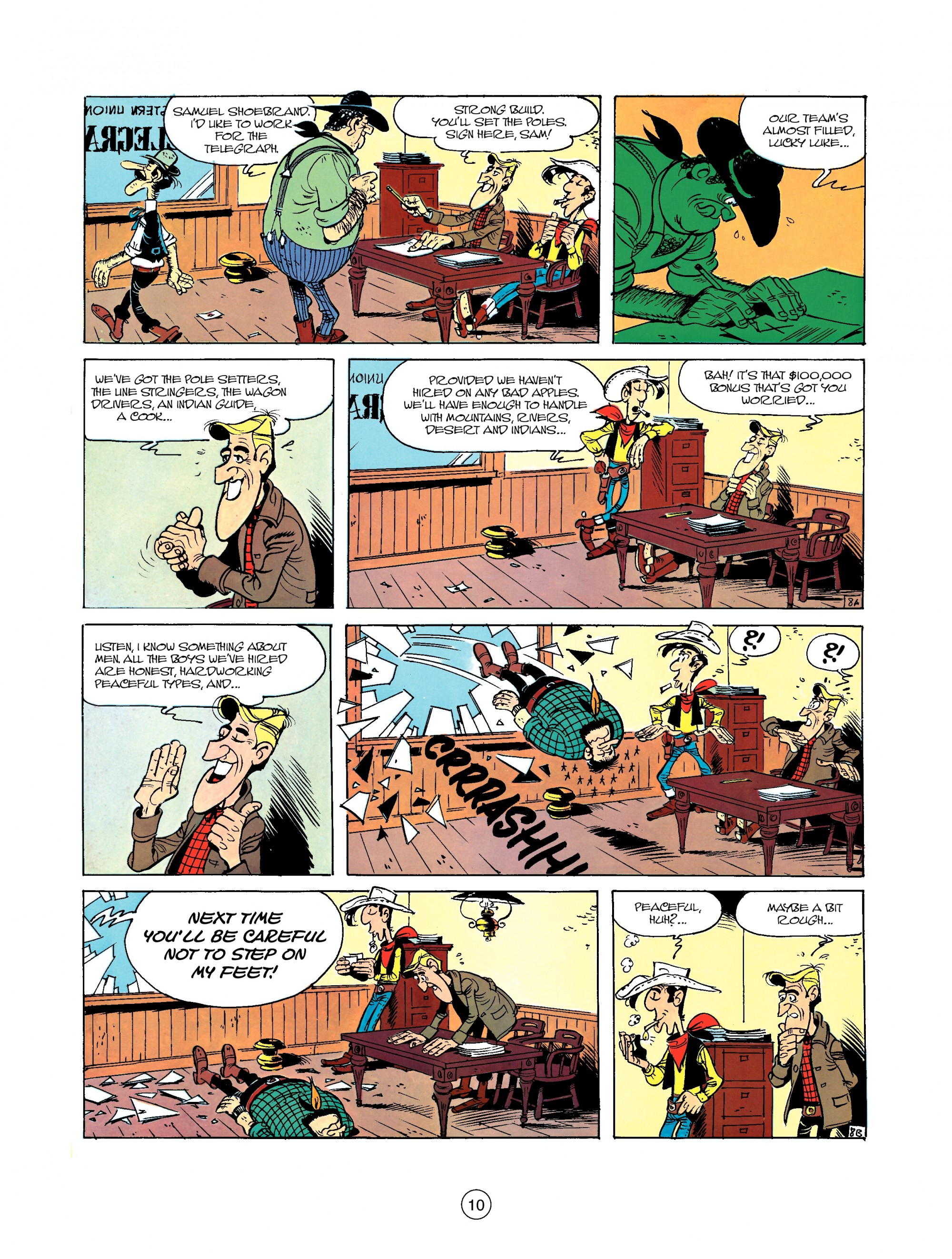 Read online A Lucky Luke Adventure comic -  Issue #35 - 10