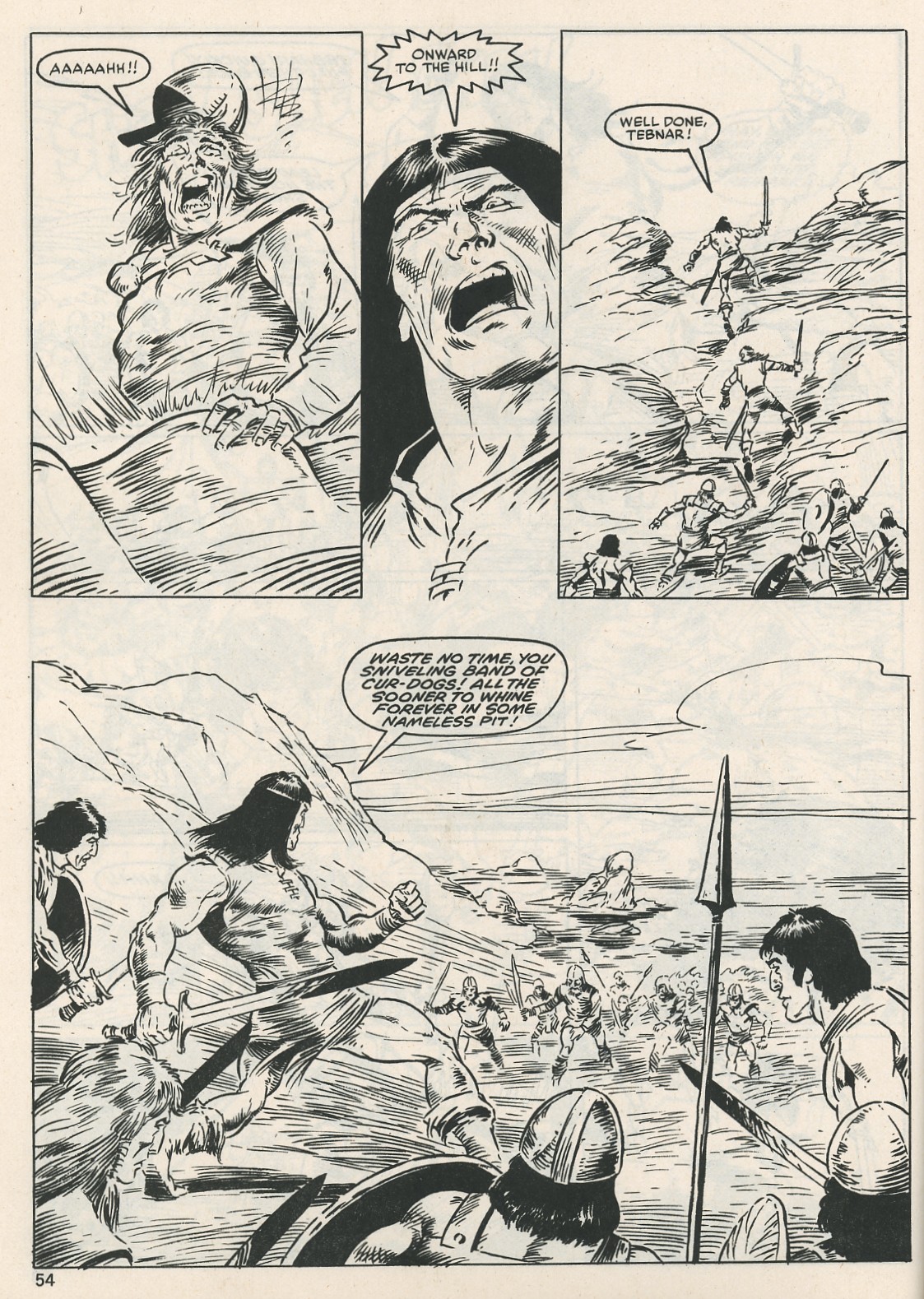 Read online The Savage Sword Of Conan comic -  Issue #115 - 54