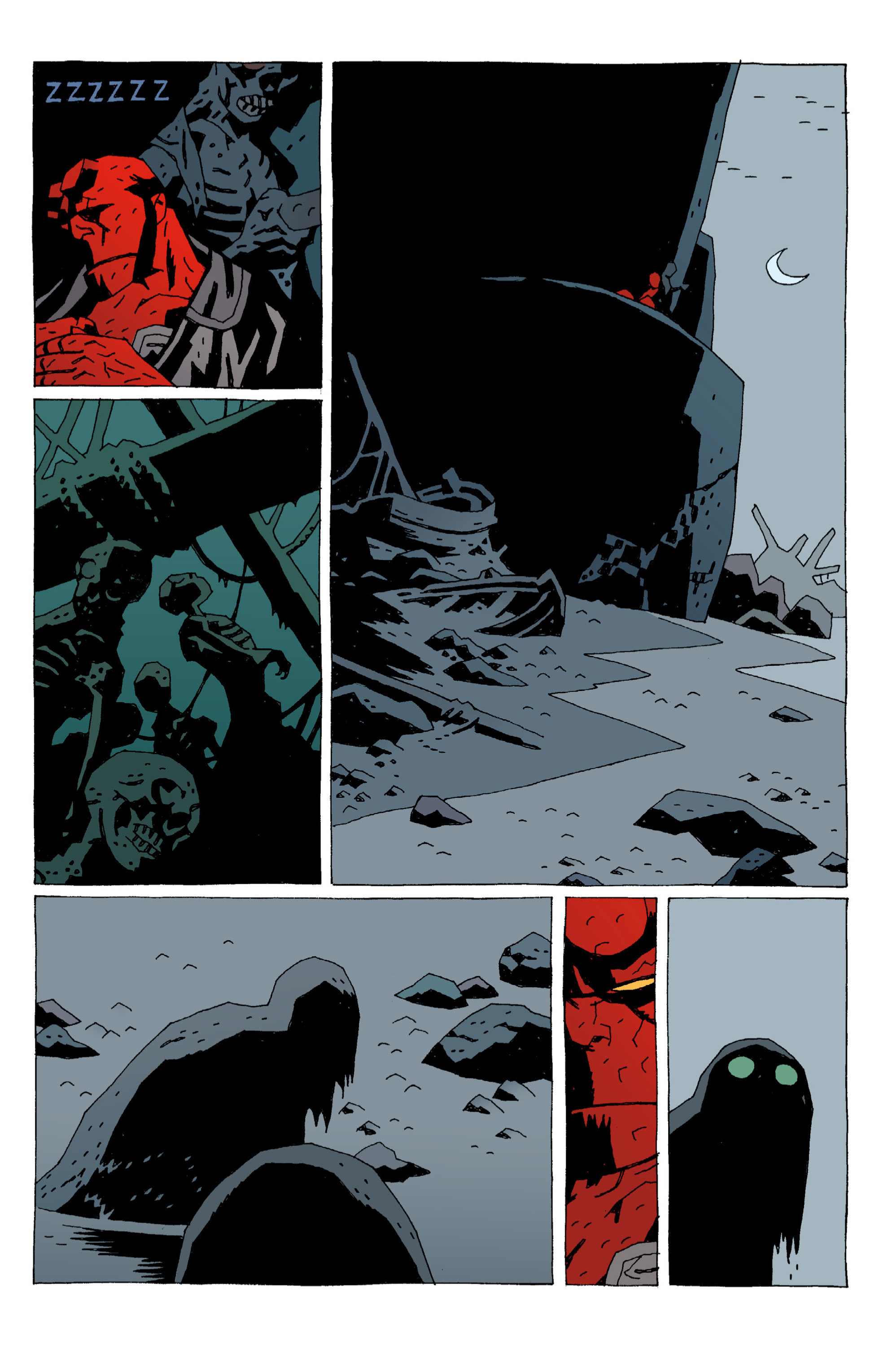 Read online Hellboy comic -  Issue #6 - 139