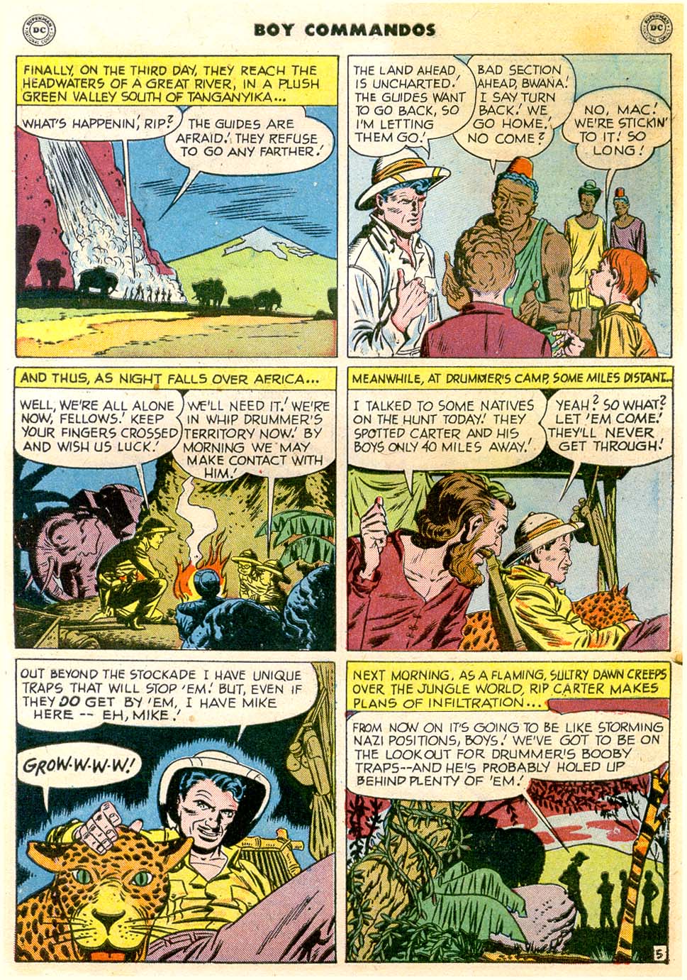 Read online Boy Commandos comic -  Issue #36 - 39