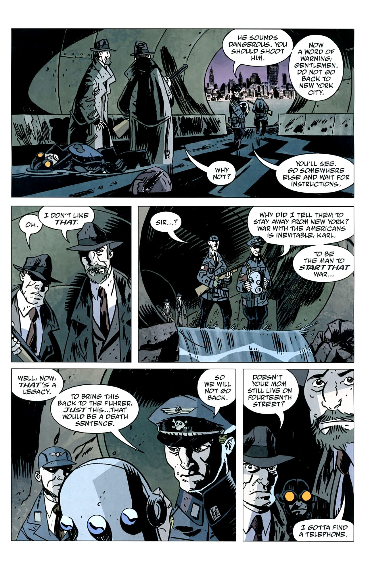Read online Lobster Johnson: The Iron Prometheus comic -  Issue #5 - 11