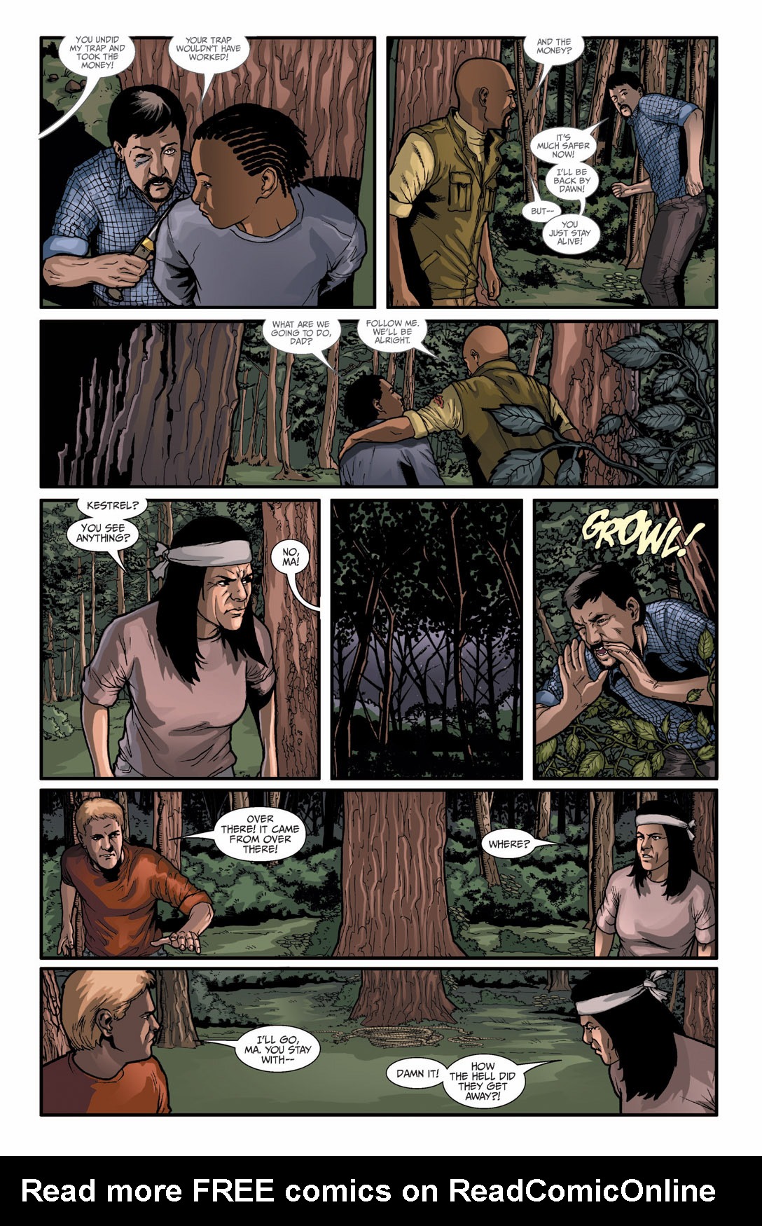 Read online Hunter's Moon comic -  Issue #5 - 12