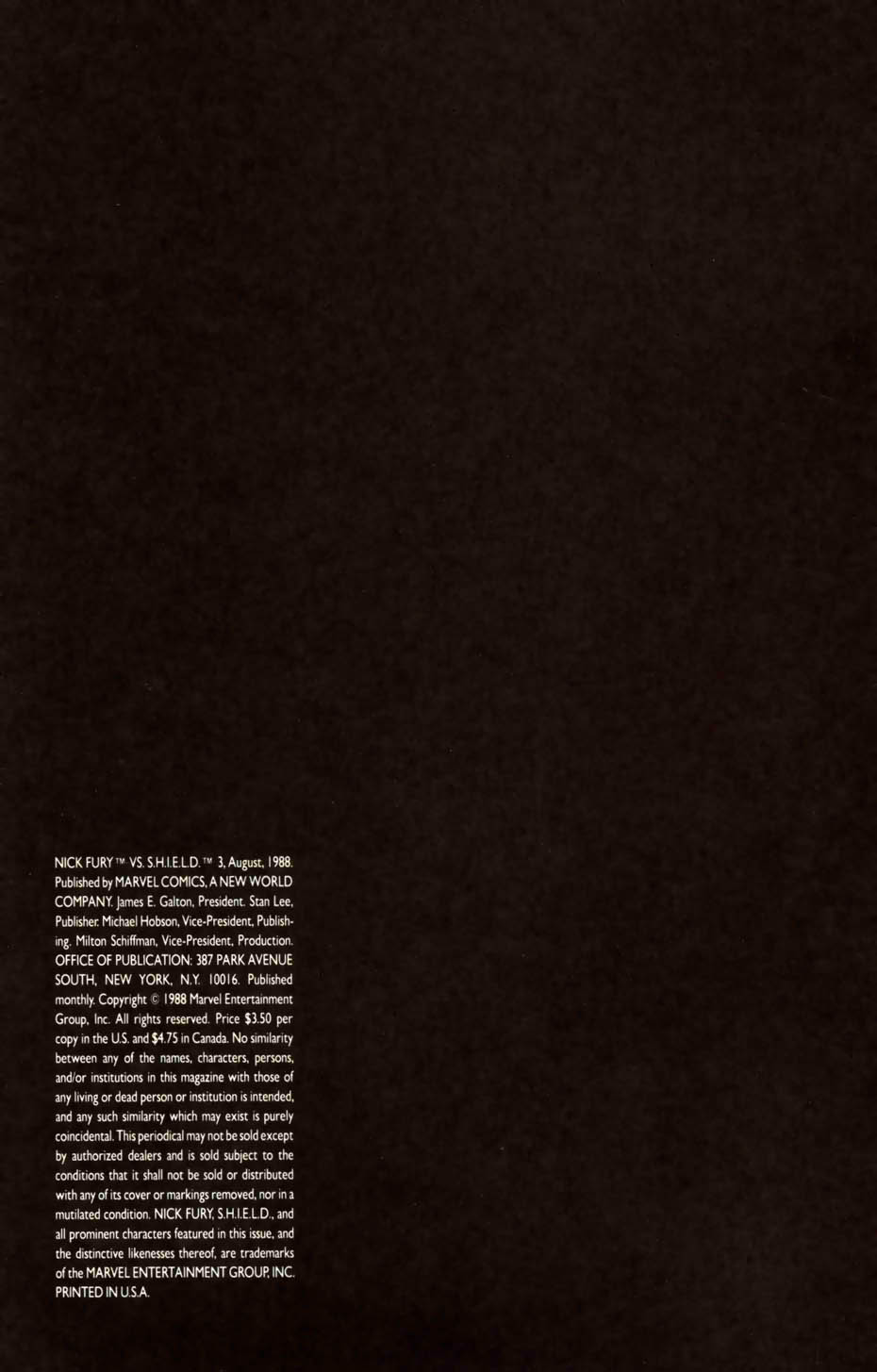 Read online Nick Fury vs. S.H.I.E.L.D. comic -  Issue #3 - 2