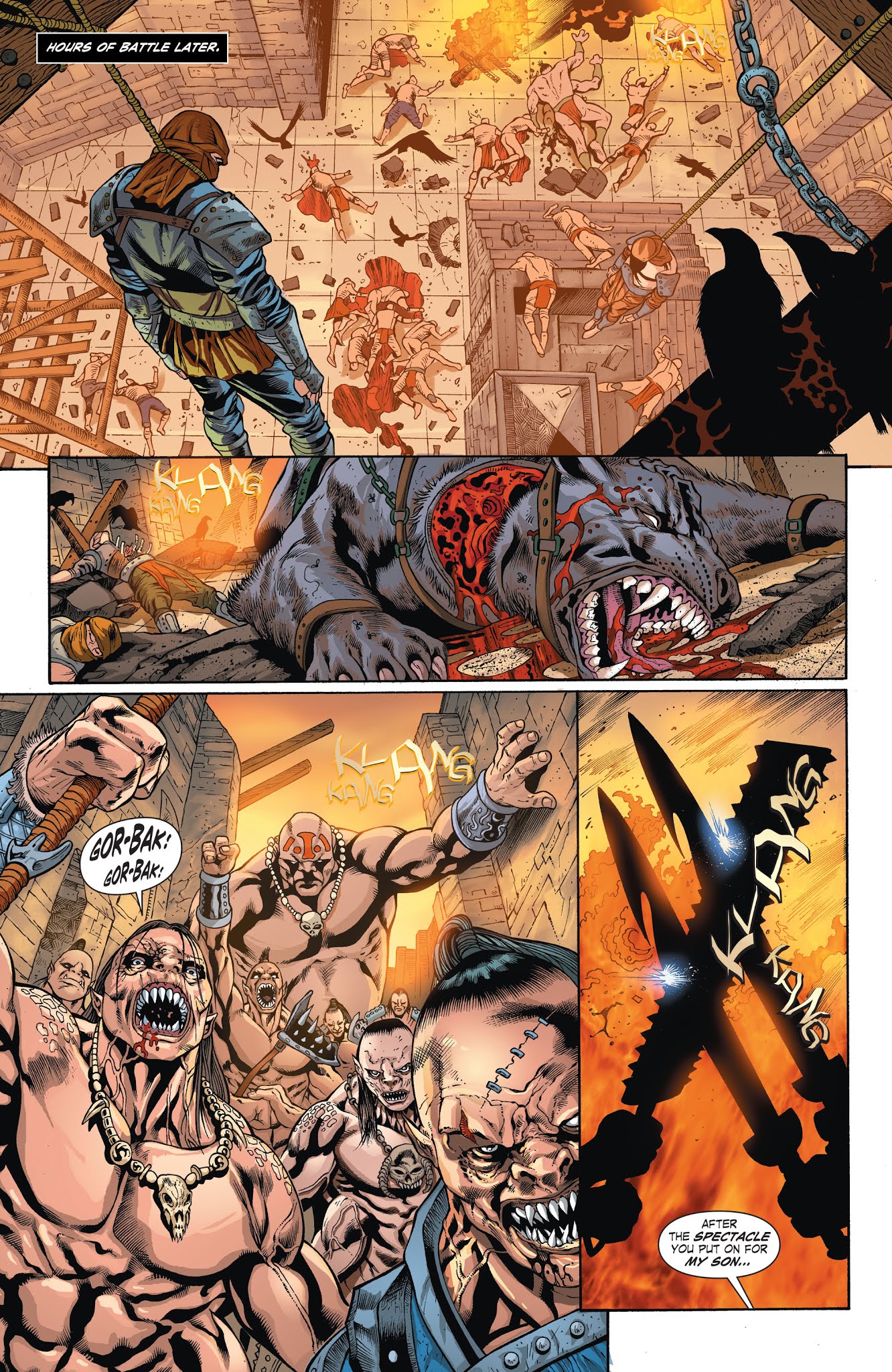 Read online Mortal Kombat X [I] comic -  Issue # _TPB 2 - 57