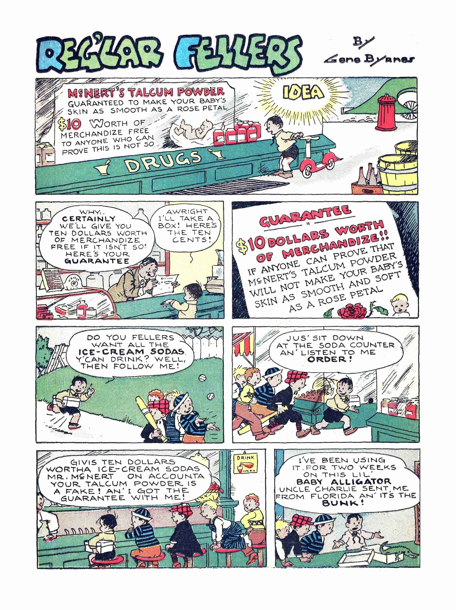 Read online Reg'lar Fellers Heroic Comics comic -  Issue #6 - 32