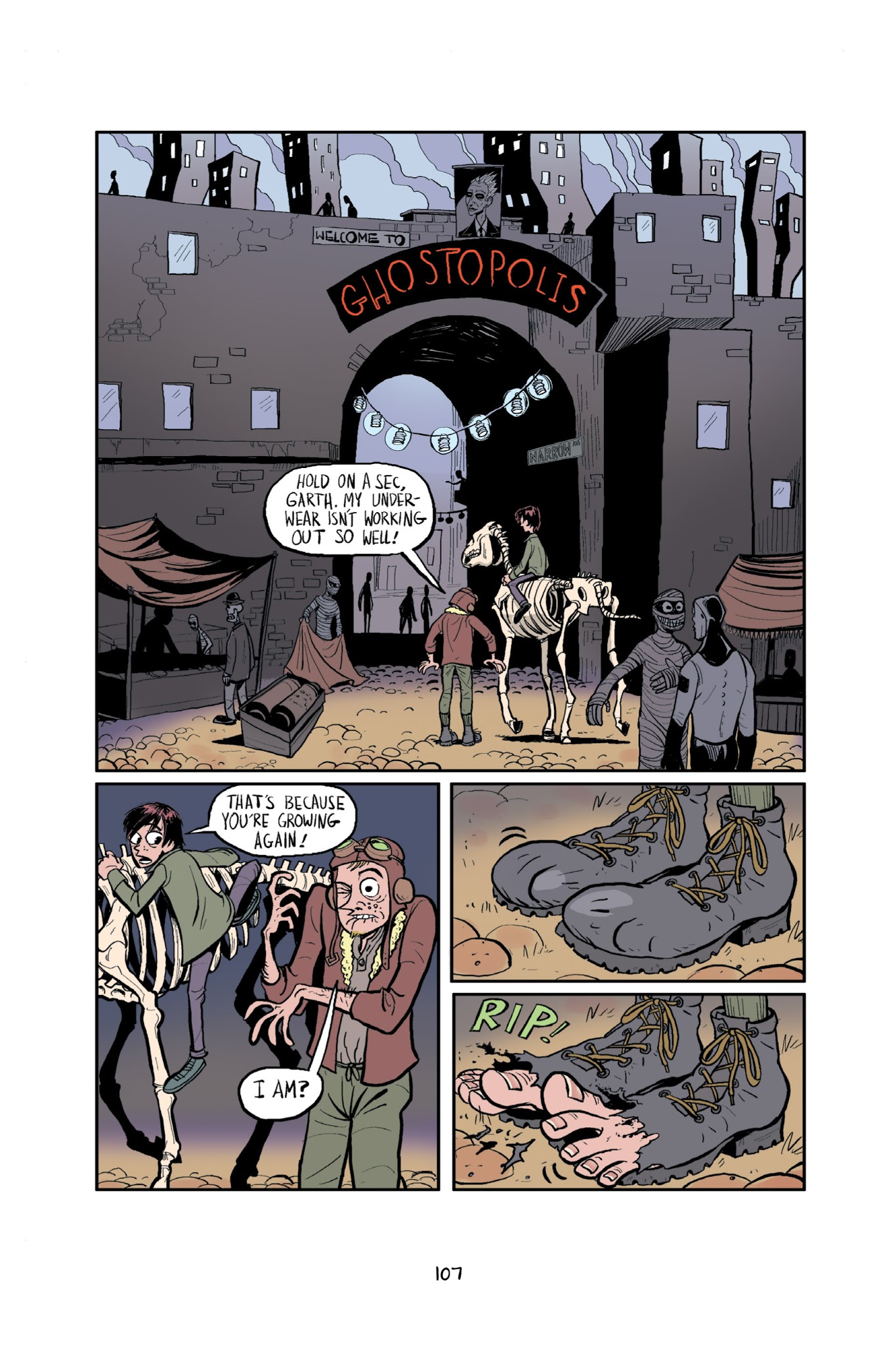 Read online Ghostopolis comic -  Issue # TPB - 112