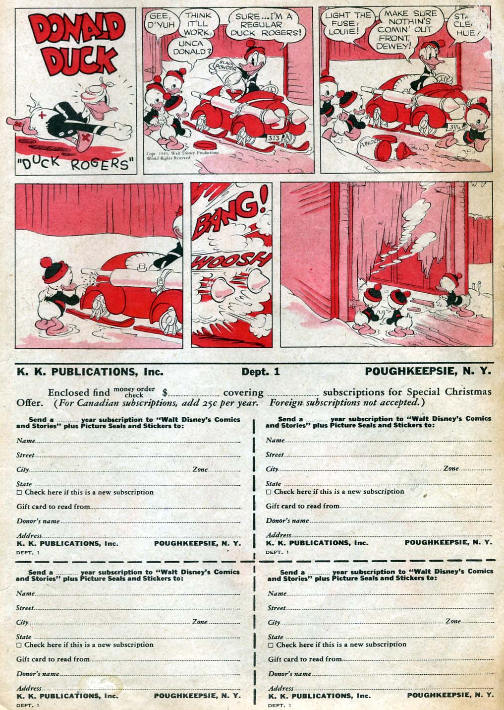 Read online Walt Disney's Comics and Stories comic -  Issue #64 - 51