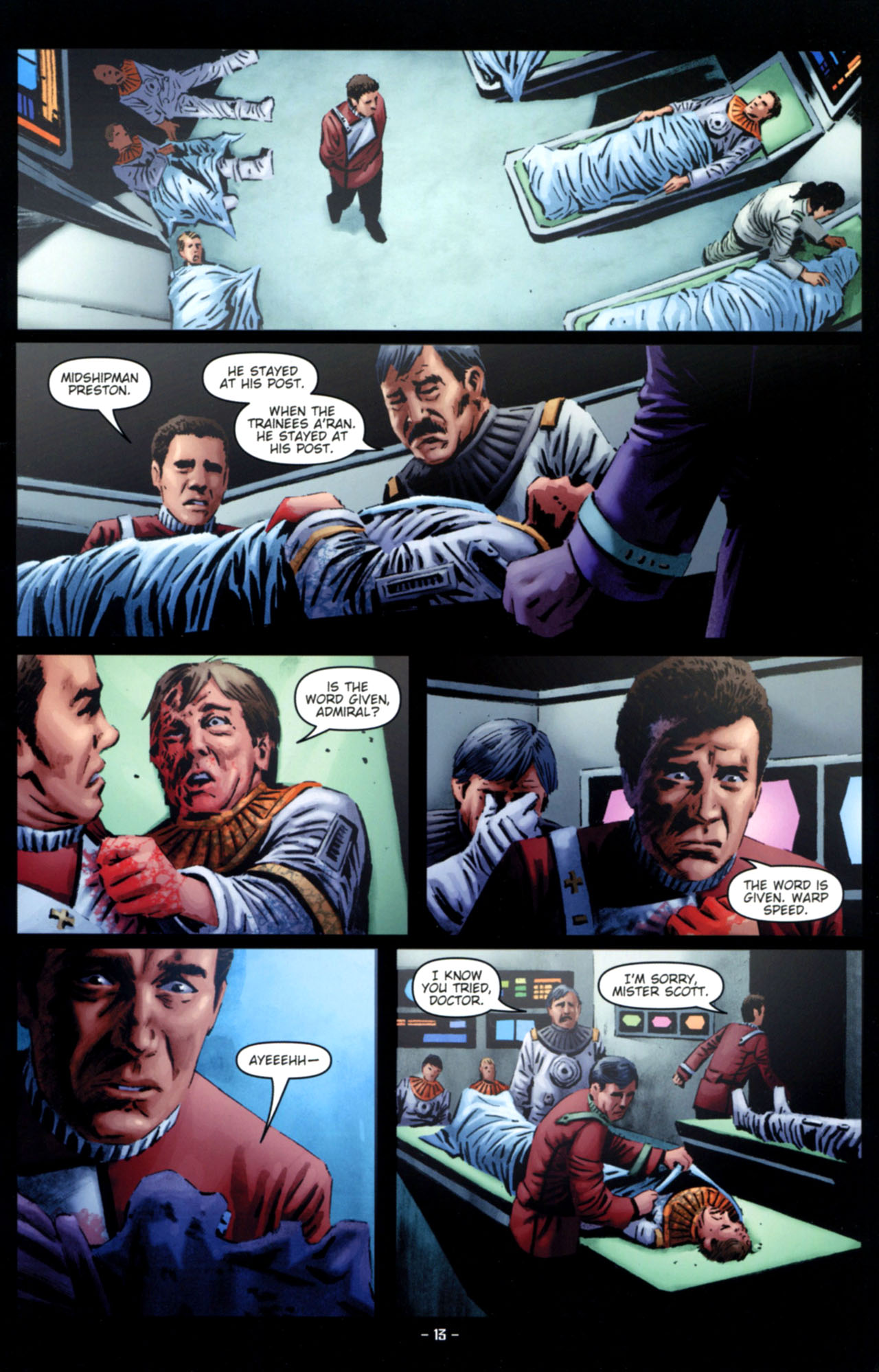 Read online Star Trek II: The Wrath of Khan comic -  Issue #2 - 14