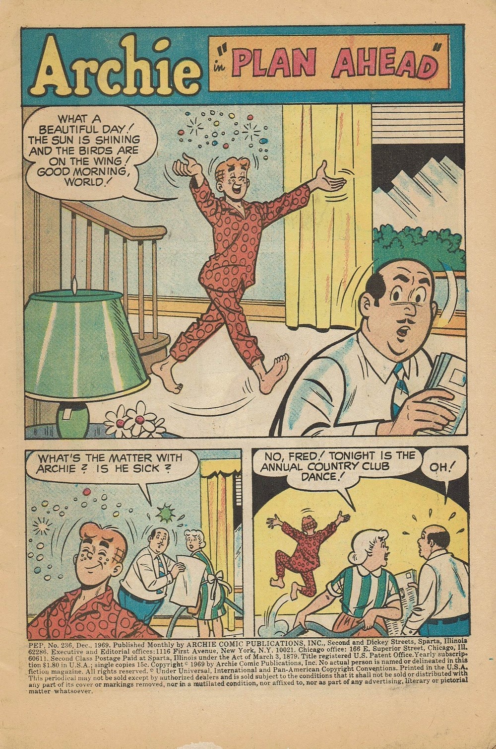 Read online Pep Comics comic -  Issue #236 - 3