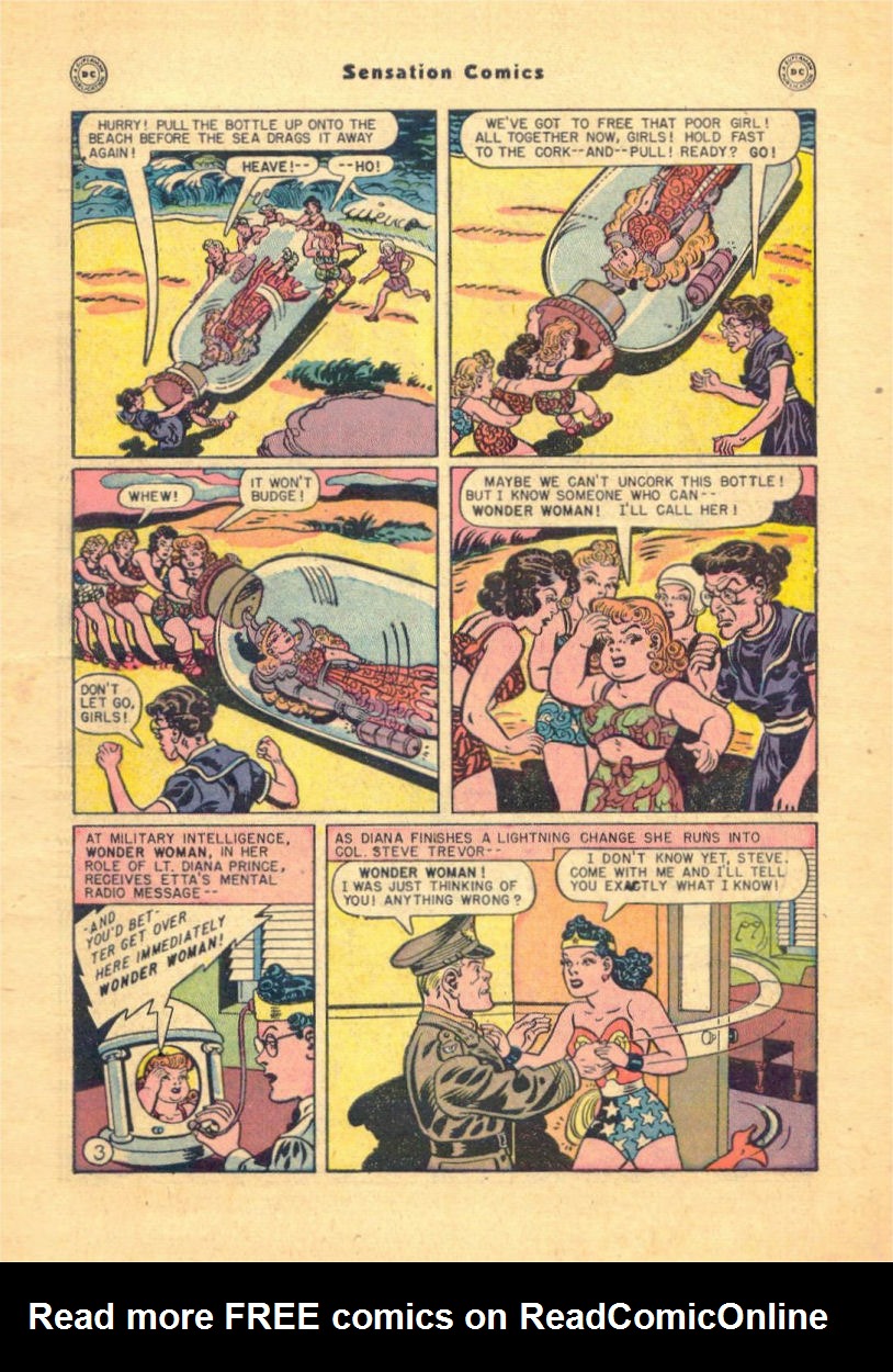 Read online Sensation (Mystery) Comics comic -  Issue #84 - 5