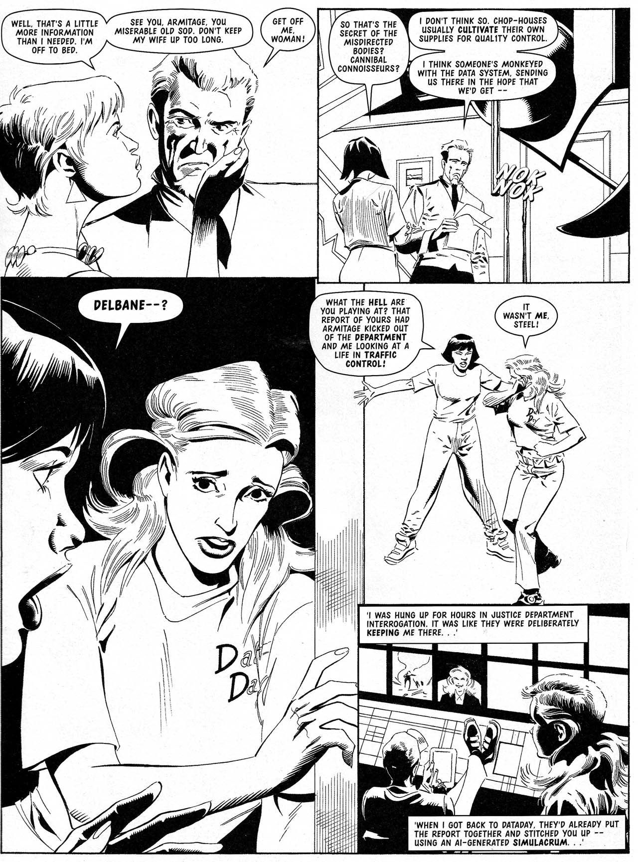 Read online Judge Dredd Megazine (vol. 3) comic -  Issue #65 - 24