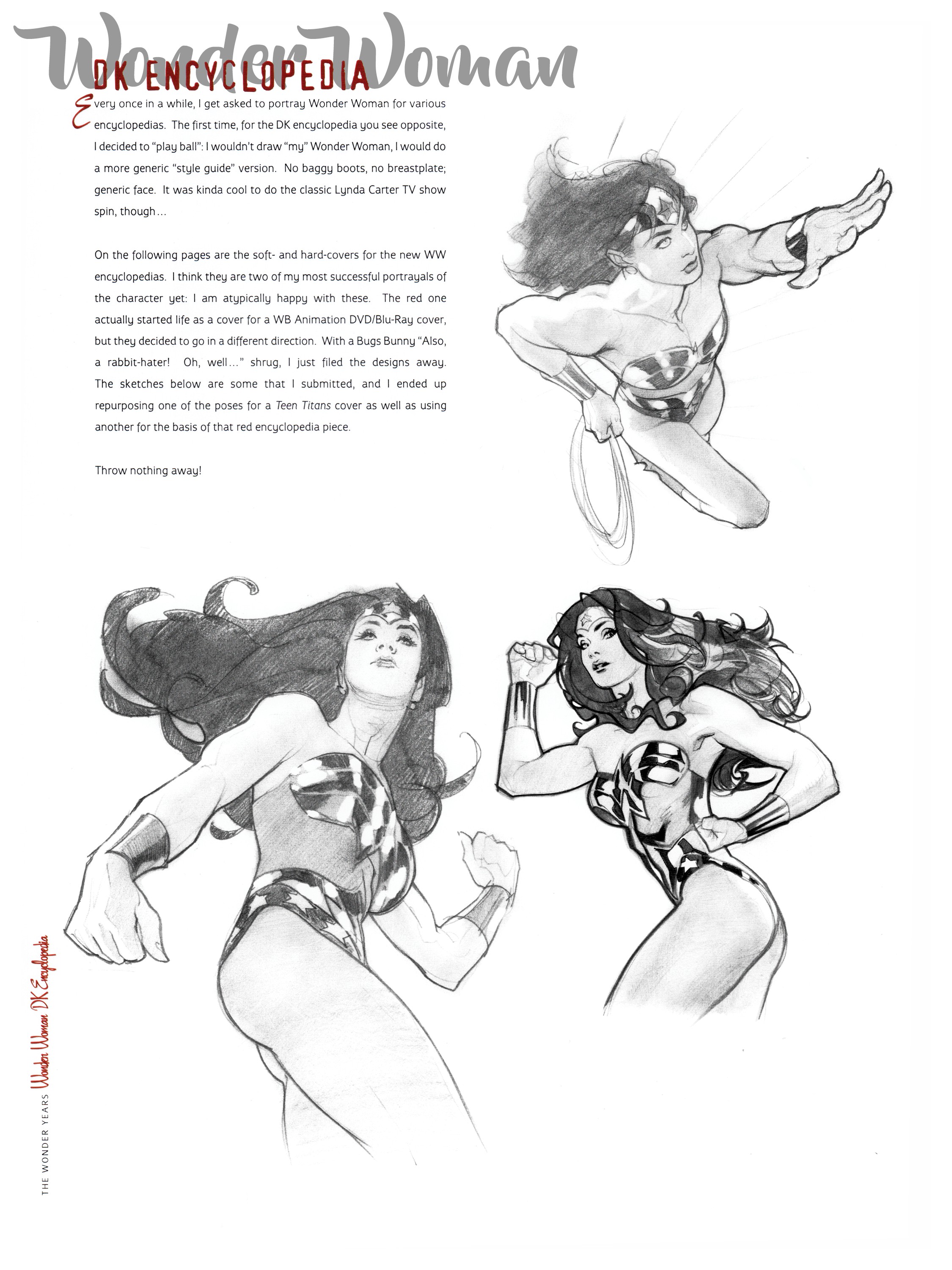 Read online Cover Run: The DC Comics Art of Adam Hughes comic -  Issue # TPB (Part 2) - 2