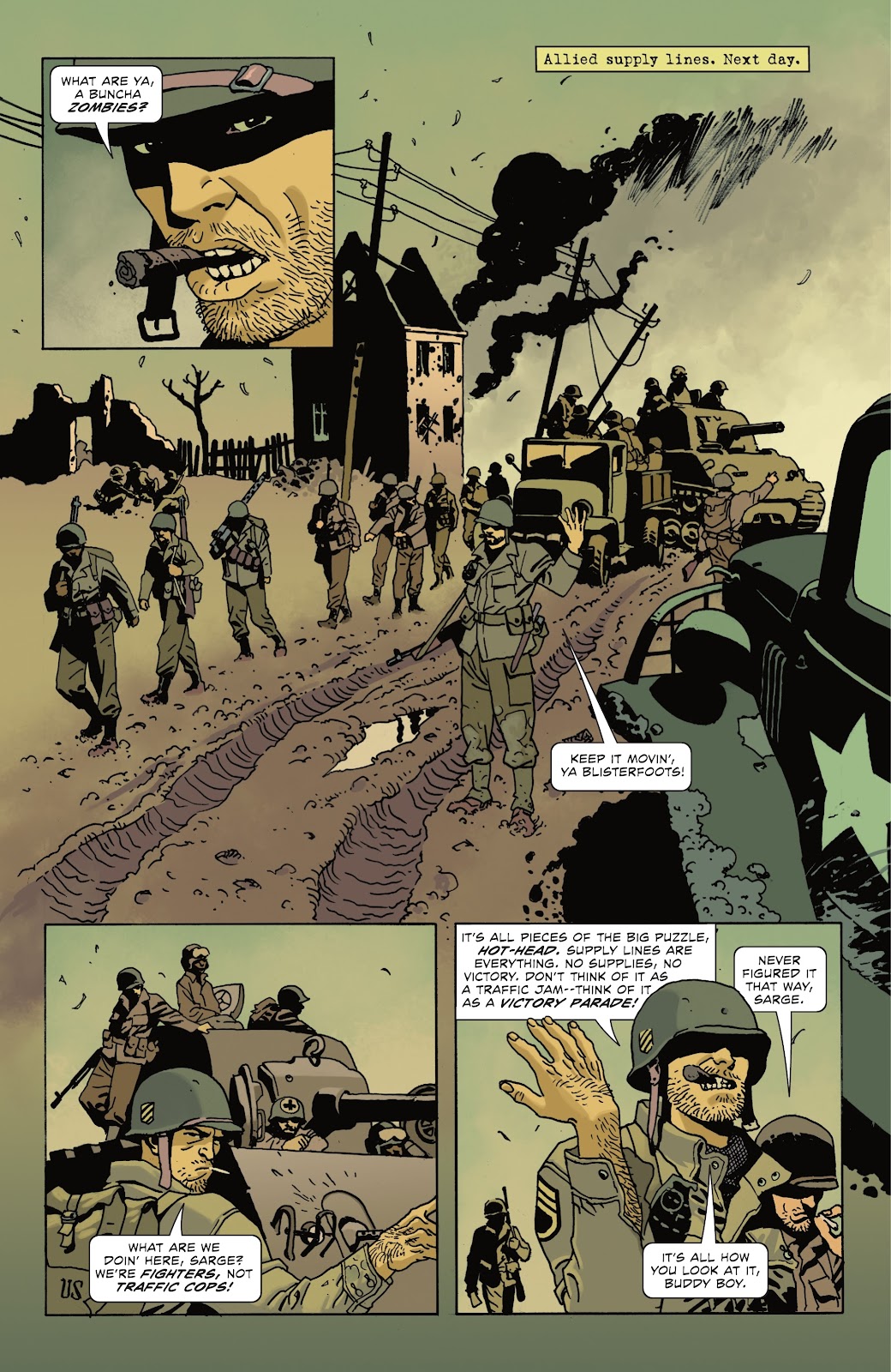 DC Horror Presents: Sgt. Rock vs. The Army of the Dead issue 1 - Page 7