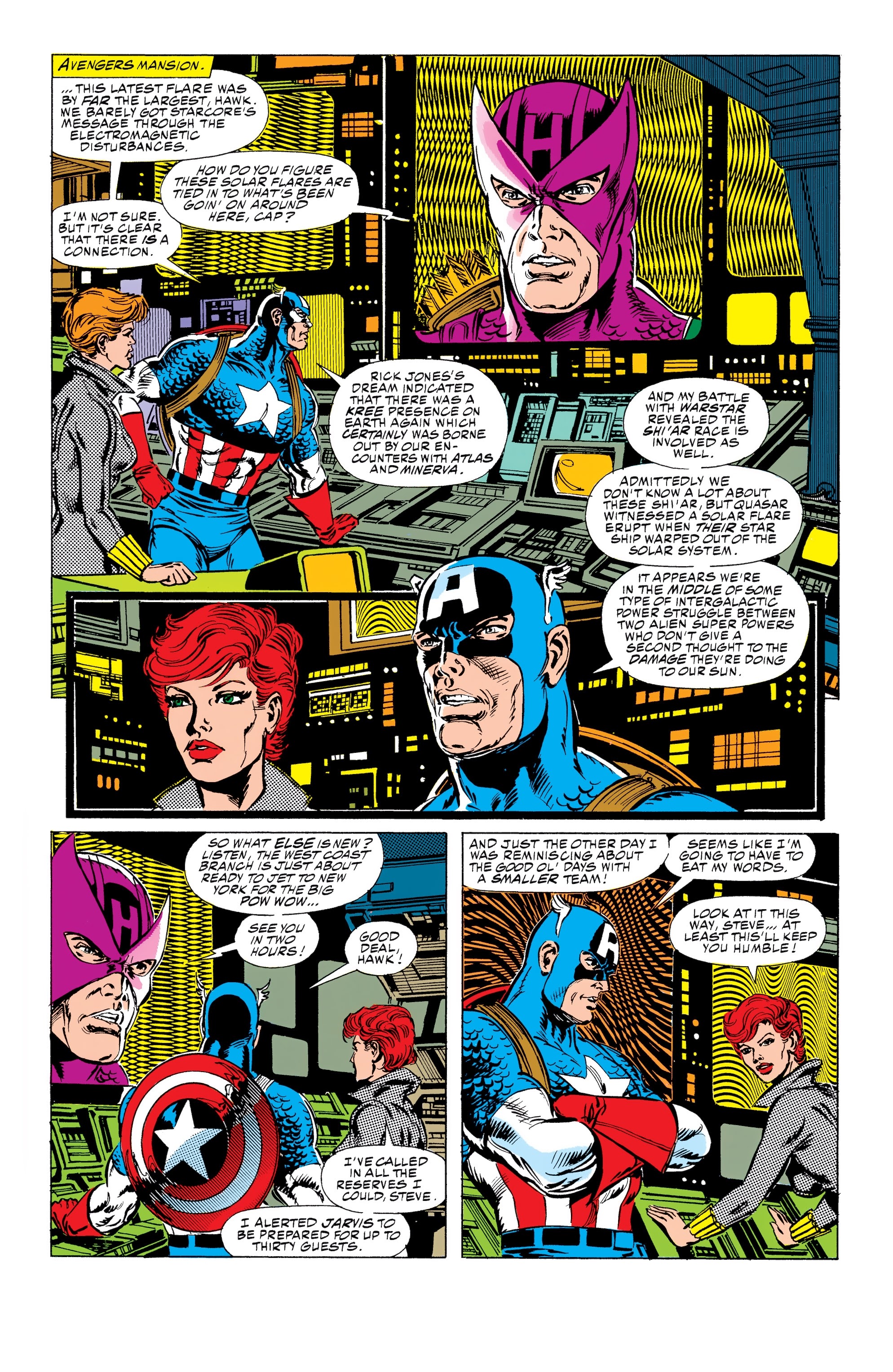 Read online Avengers Epic Collection: Operation Galactic Storm comic -  Issue # TPB (Part 1) - 95