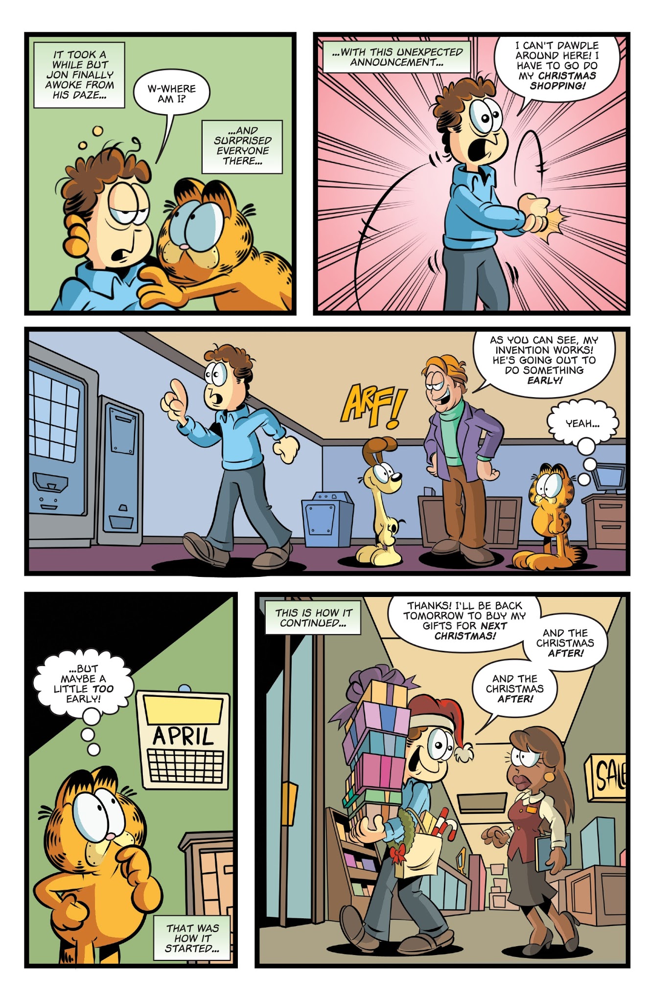 Read online Garfield: The Thing In the Fridge comic -  Issue # TPB - 63