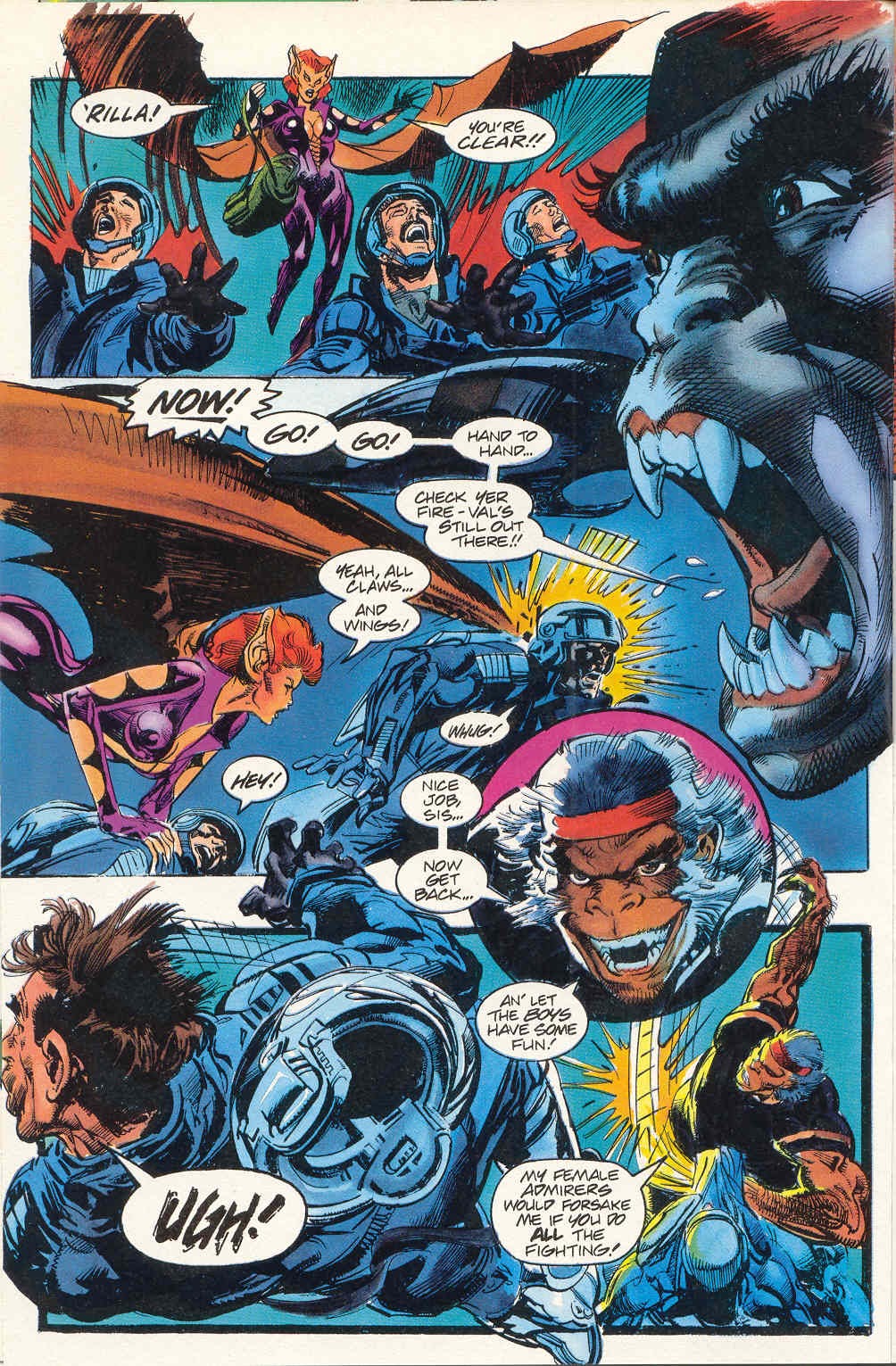 Read online Valeria, The She-Bat (1995) comic -  Issue #2 - 7