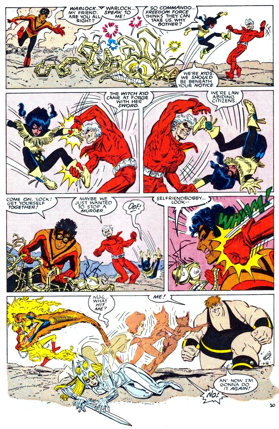The New Mutants Issue #65 #72 - English 17