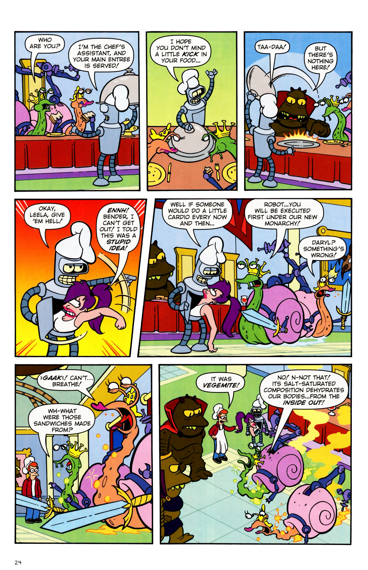 Read online Futurama Comics comic -  Issue #51 - 19