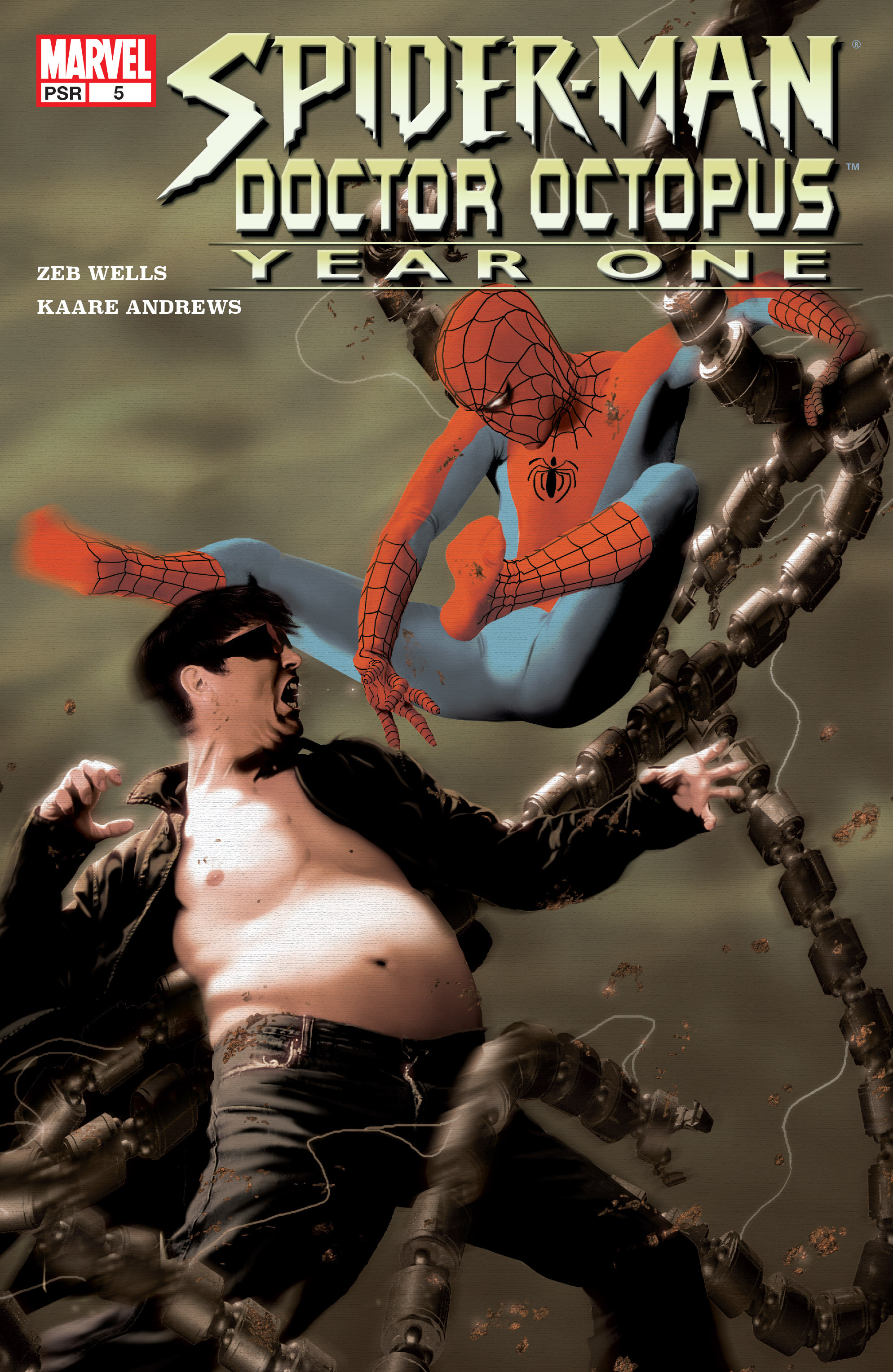 Read online Spider-Man/Doctor Octopus: Year One comic -  Issue #5 - 1