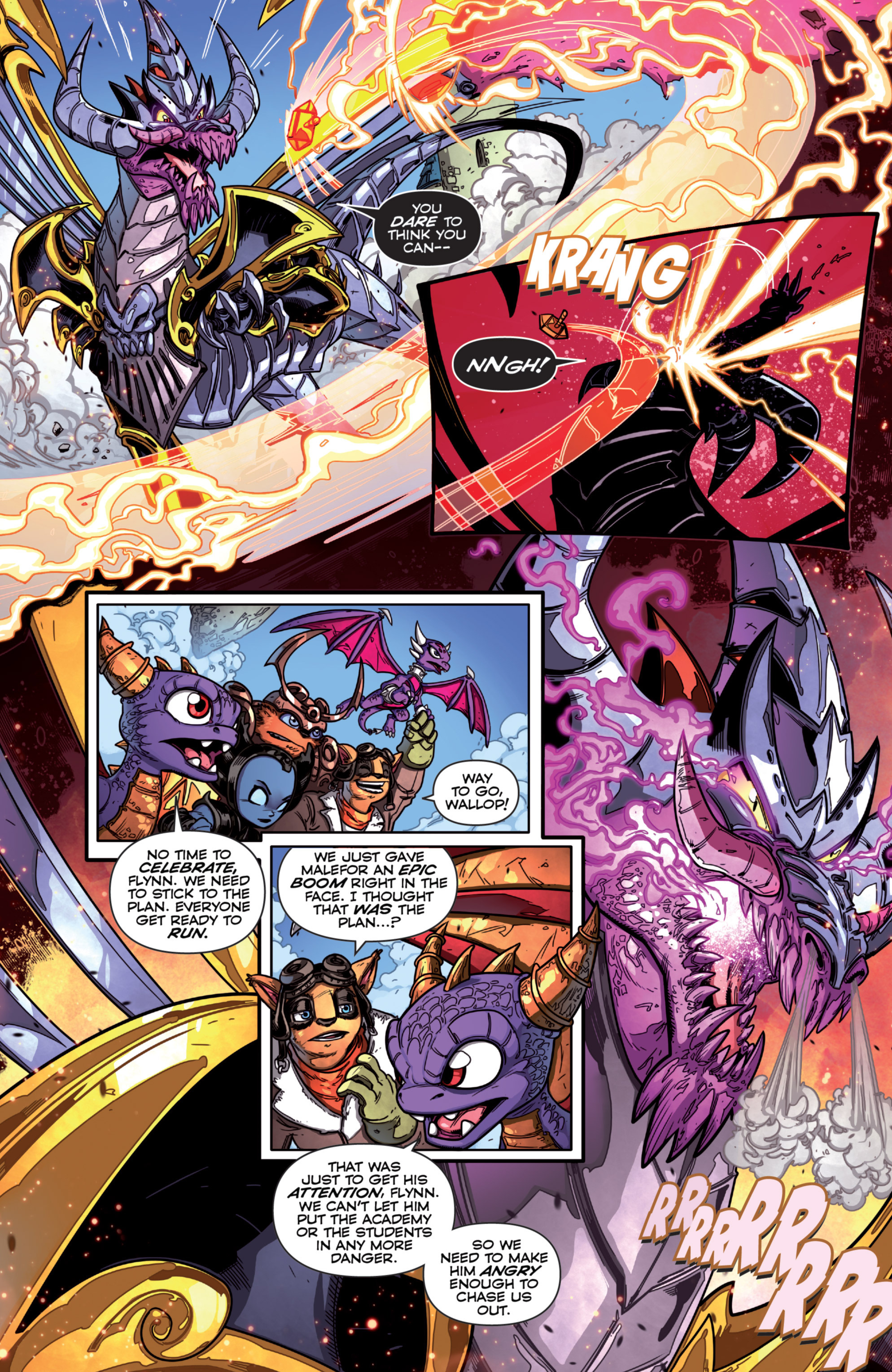 Read online Skylanders comic -  Issue #9 - 5