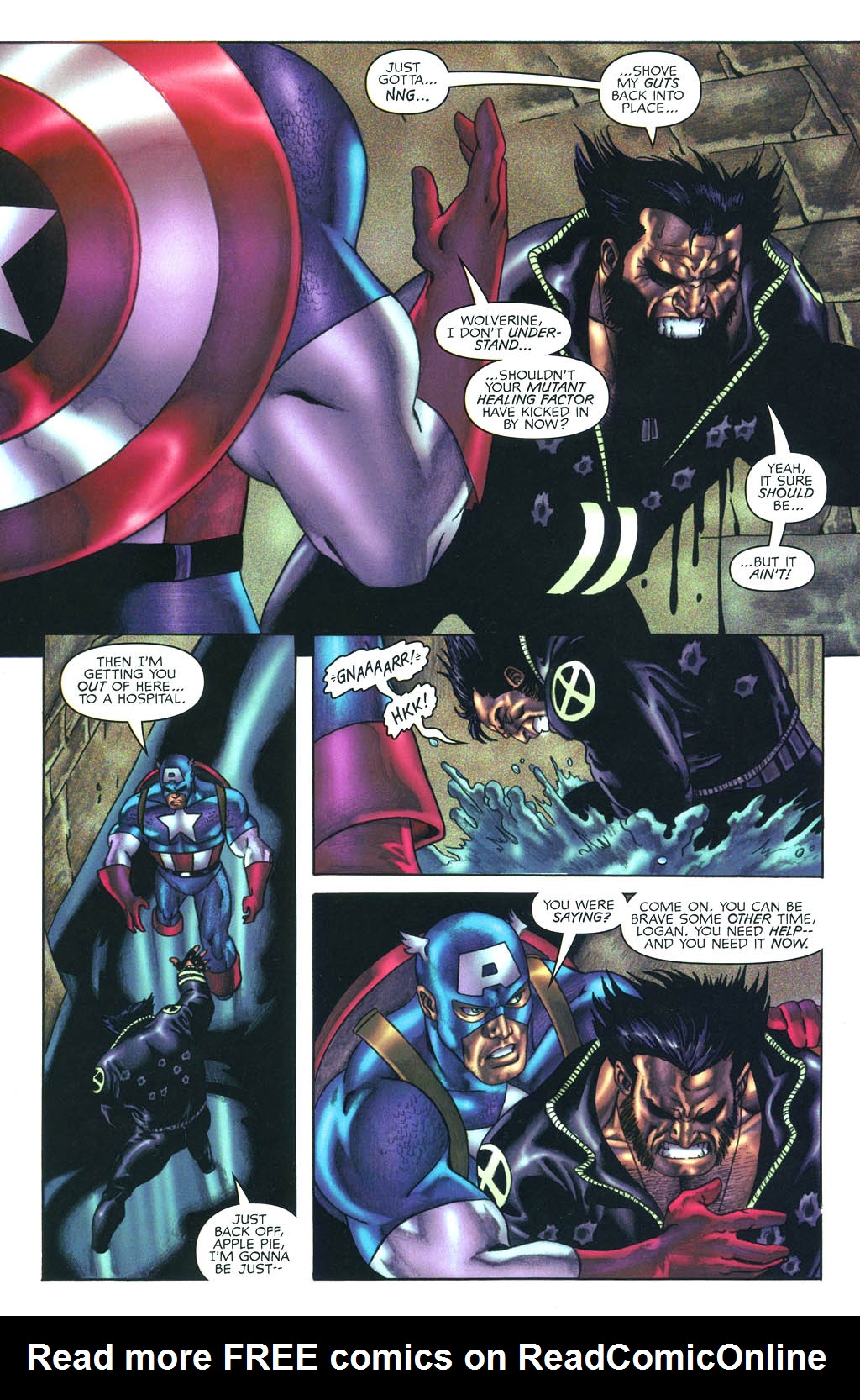 Read online Wolverine/Captain America comic -  Issue #2 - 7