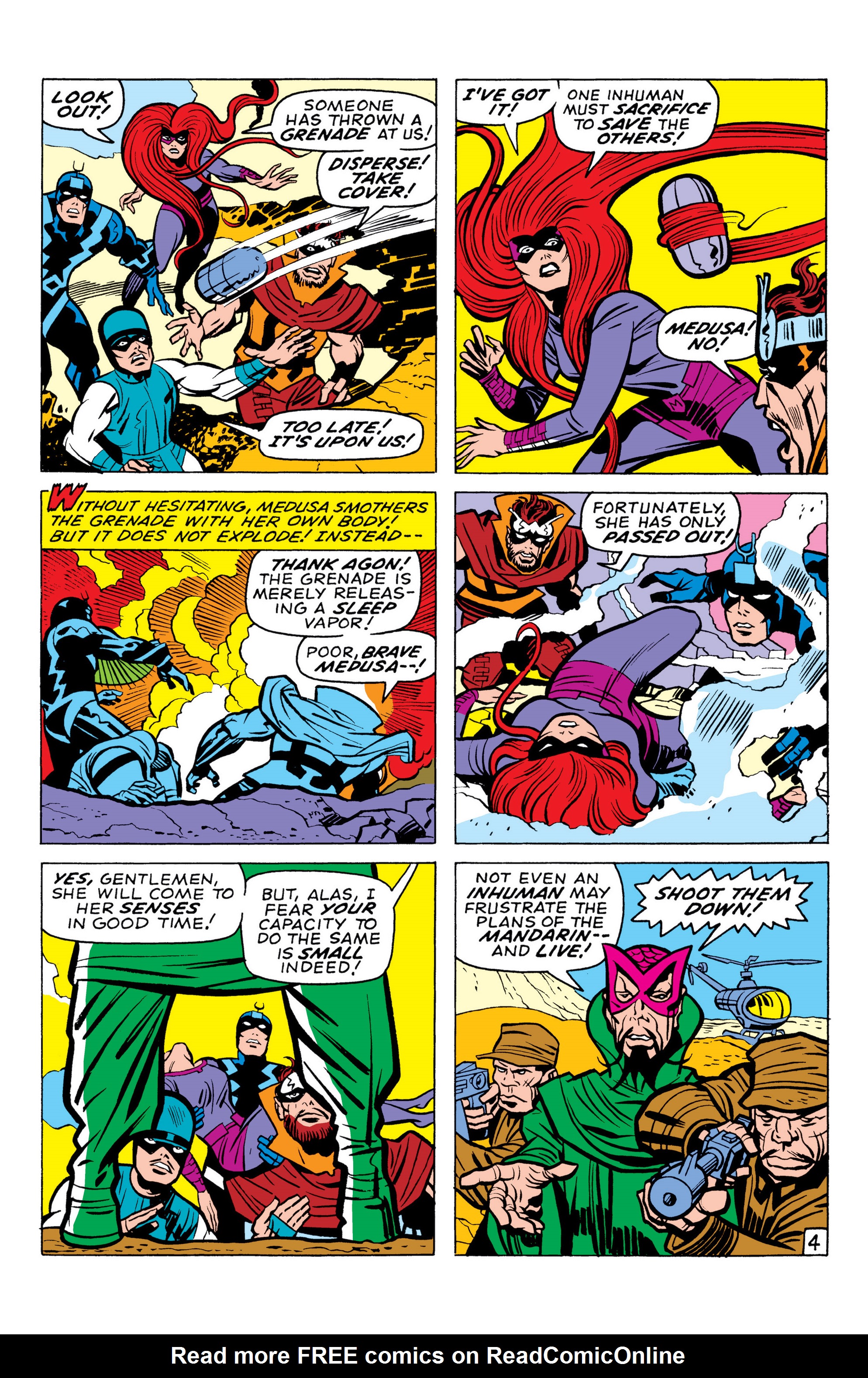 Read online Marvel Masterworks: The Inhumans comic -  Issue # TPB 1 (Part 1) - 95