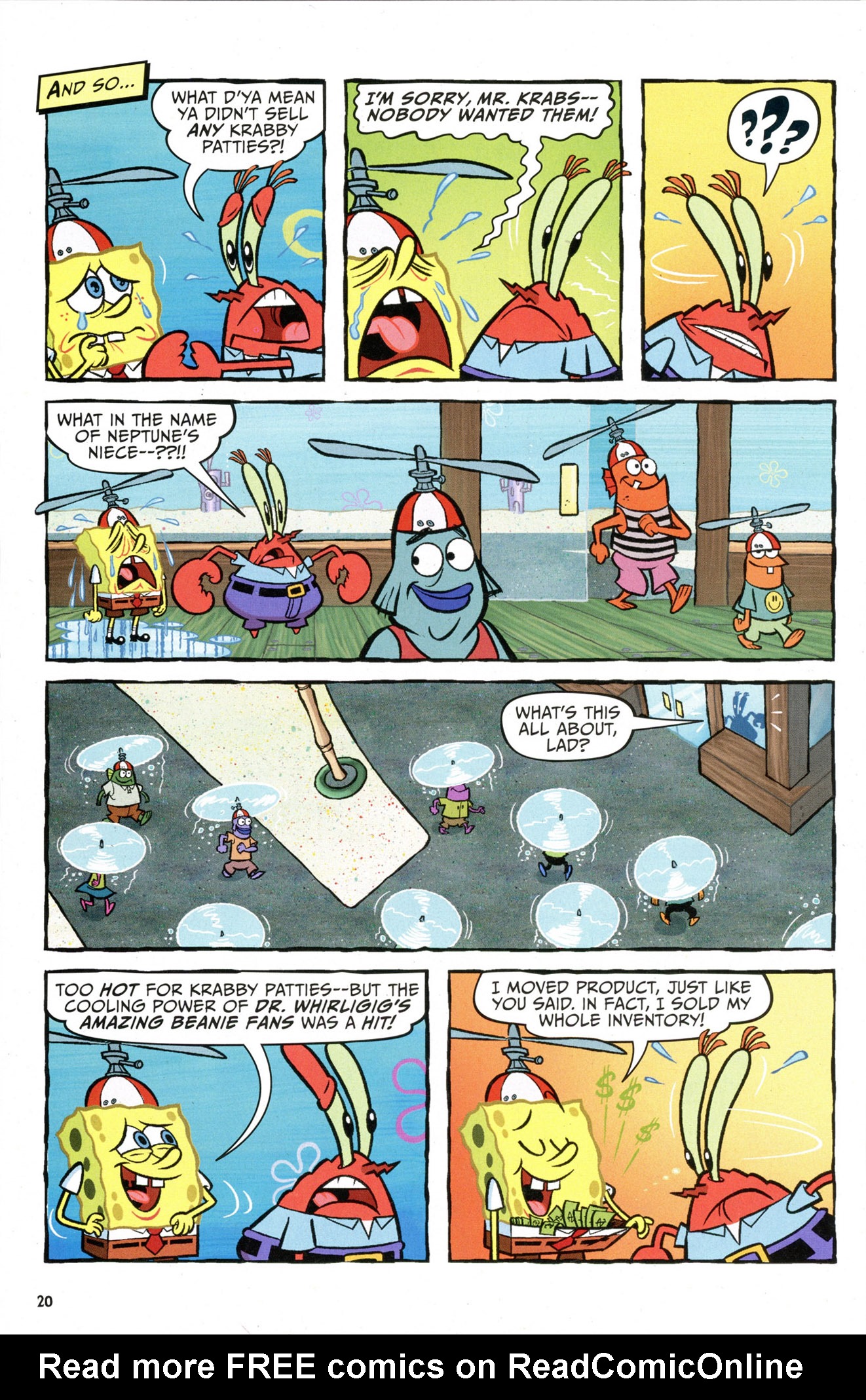 Read online SpongeBob Comics comic -  Issue #67 - 22