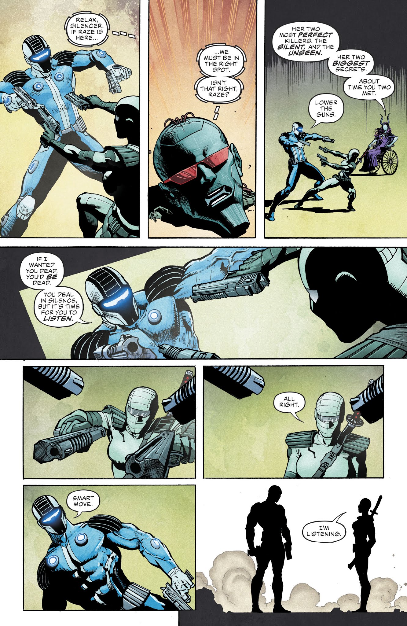 Read online The Silencer comic -  Issue #11 - 12
